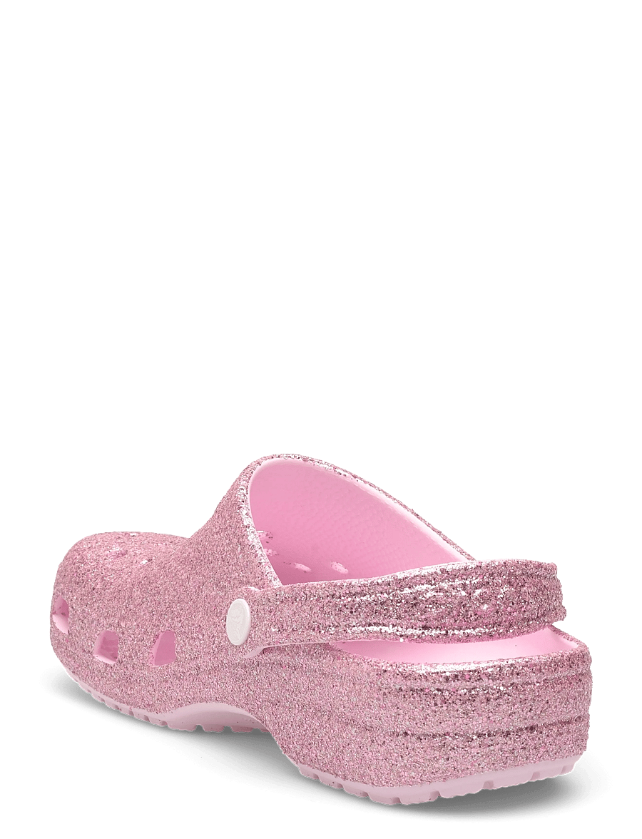 Crocs - Classic Chunky Glitter Clog K - clogs - pink milk - 2