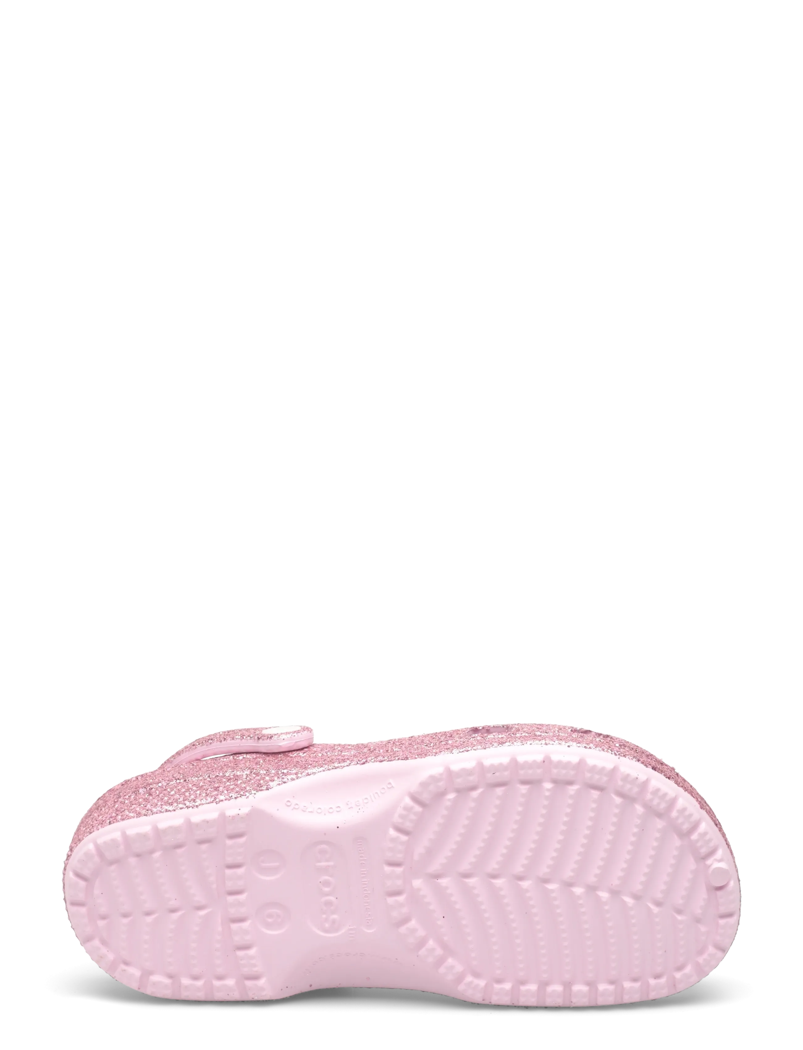 Crocs - Classic Chunky Glitter Clog K - clogs - pink milk - 4