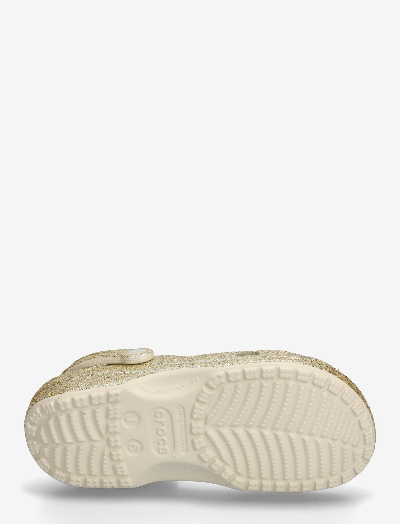 Crocs - Classic Chunky Glitter Clog K - clogs - sandstone - 4