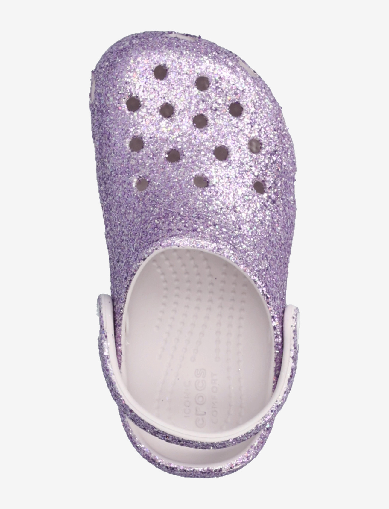Crocs - Classic Chunky Glitter Clog T - clogs - grape ice - 3