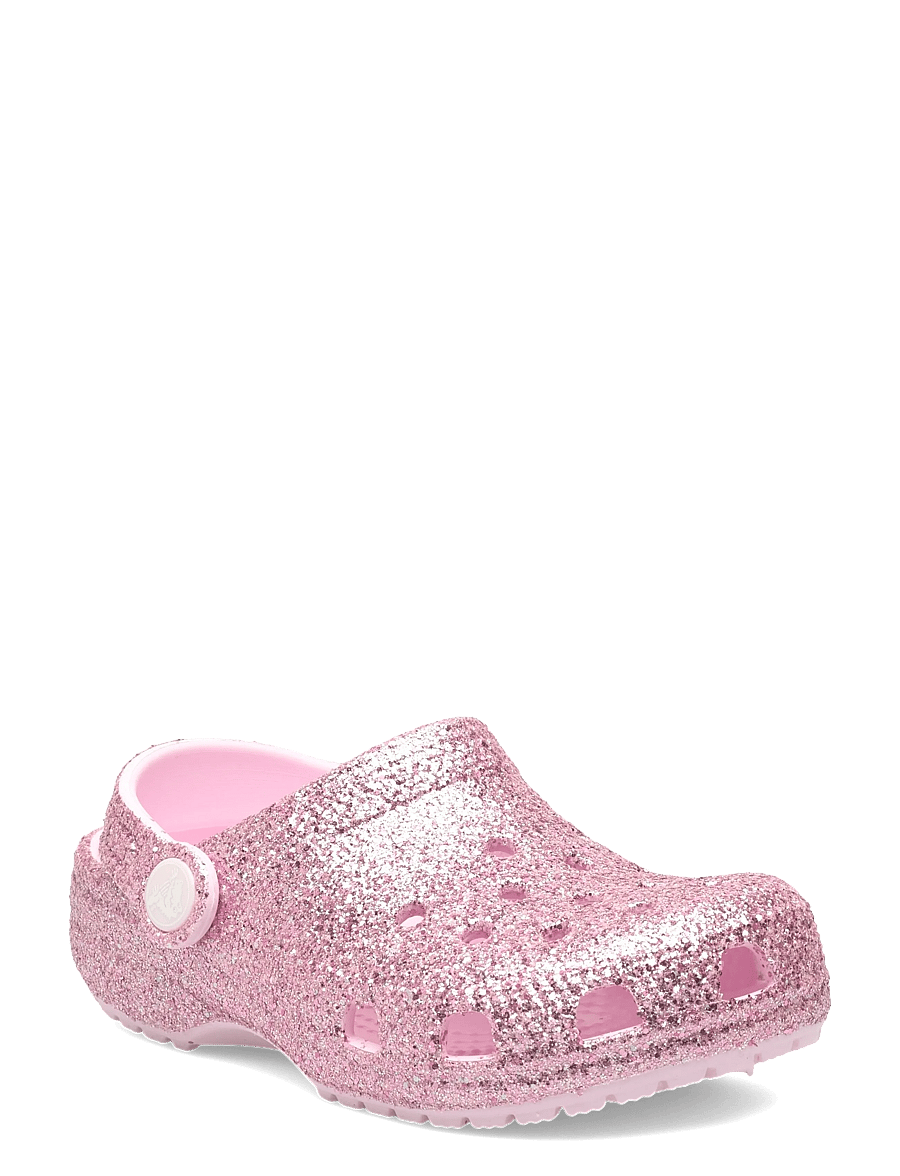 Crocs - Classic Chunky Glitter Clog T - kotad - pink milk - 0