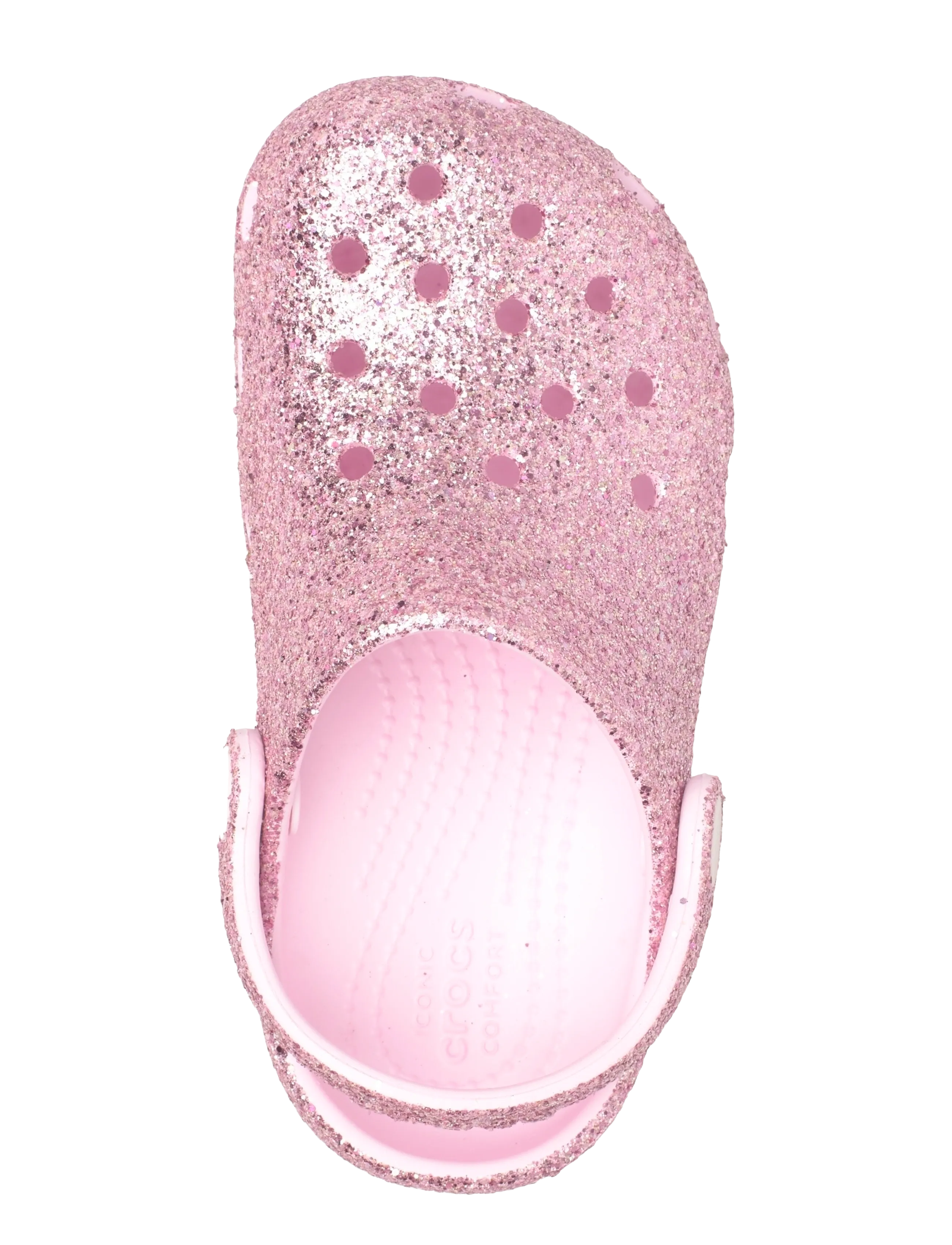 Crocs - Classic Chunky Glitter Clog T - chodaki - pink milk - 3