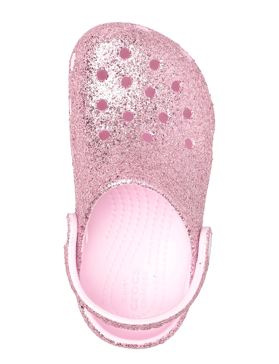Crocs - Classic Chunky Glitter Clog T - chodaki - pink milk - 3