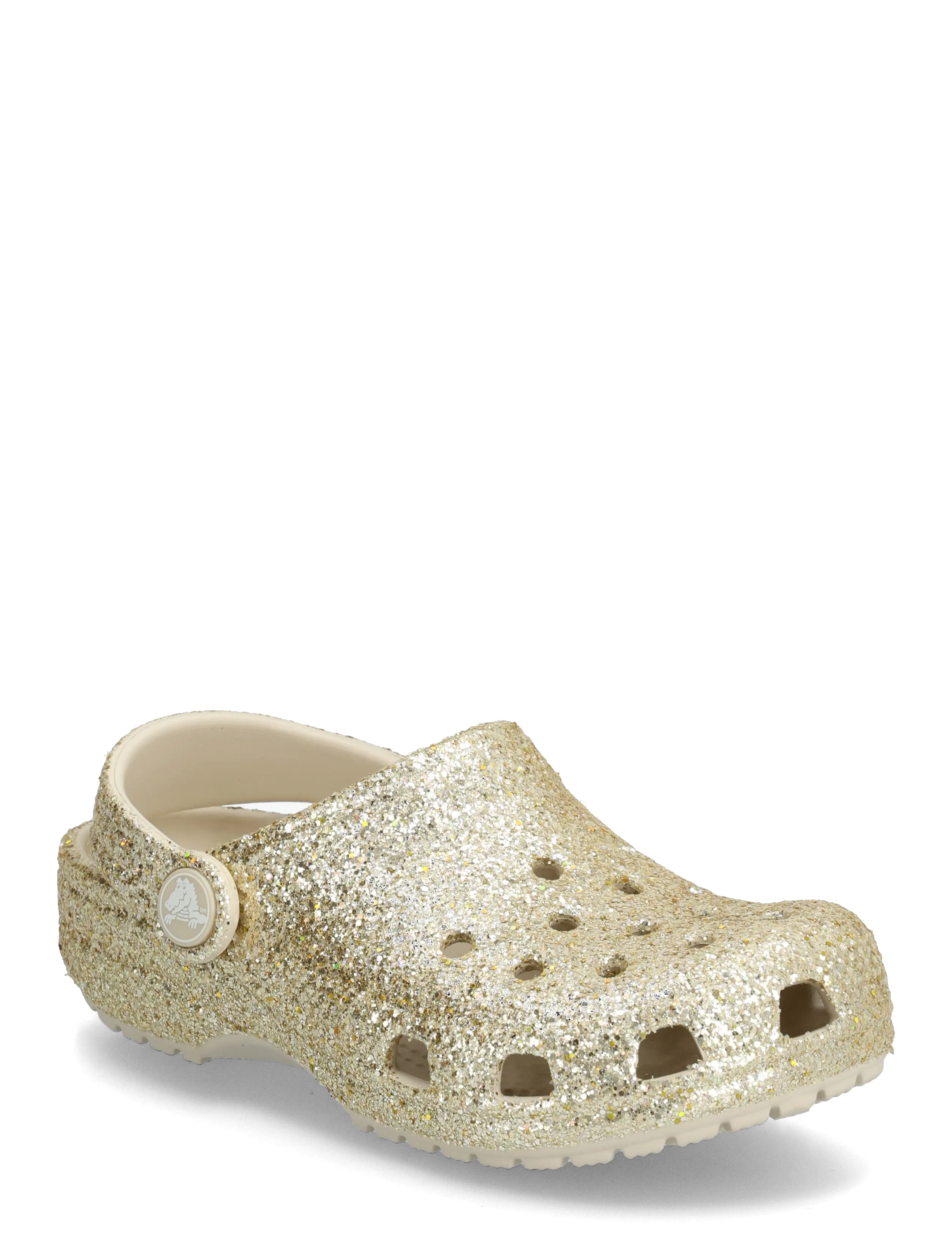 Crocs Classic Chunky Glitter Clog T - Clogs - SANDSTONE / beige