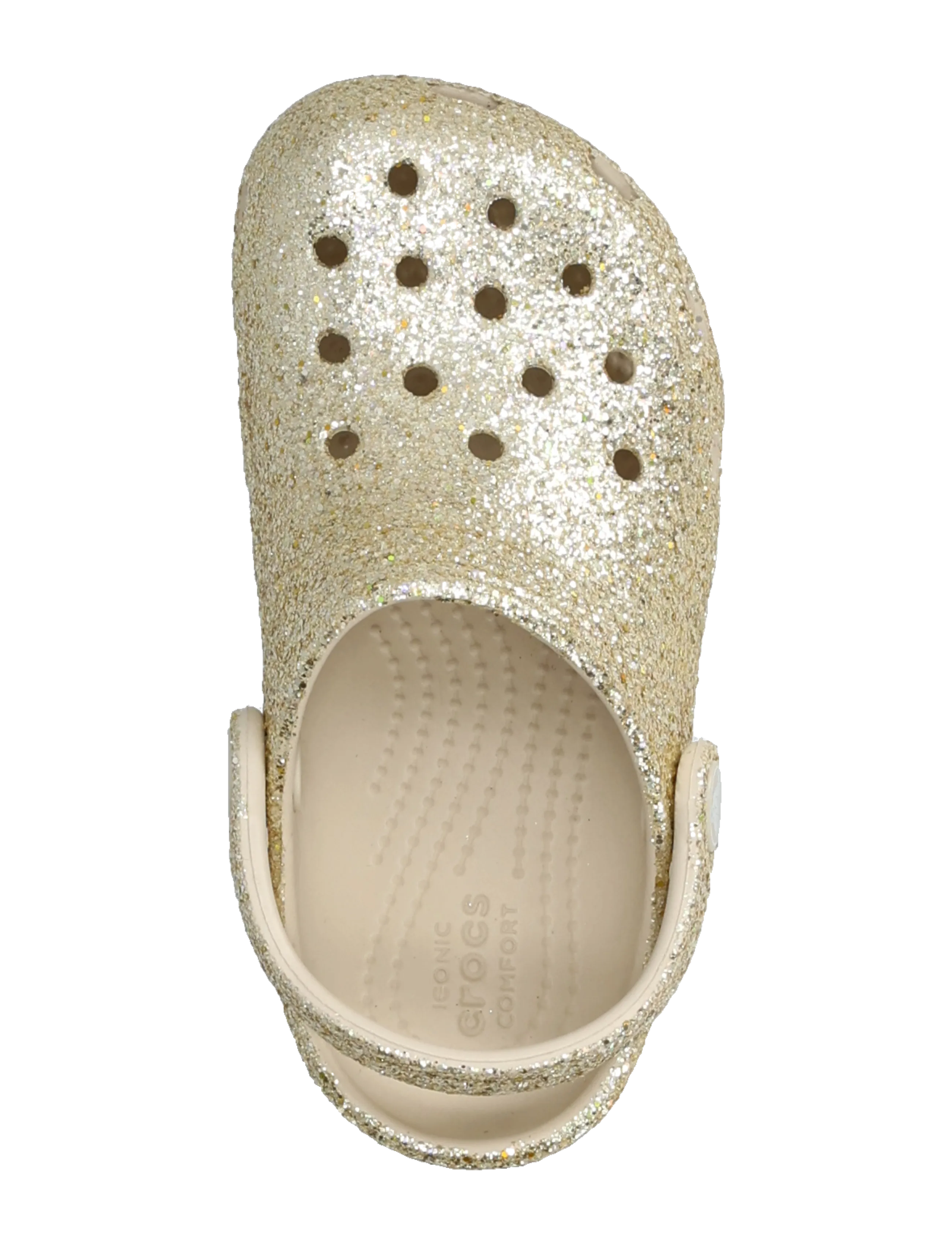 Crocs - Classic Chunky Glitter Clog T - kotad - sandstone - 3