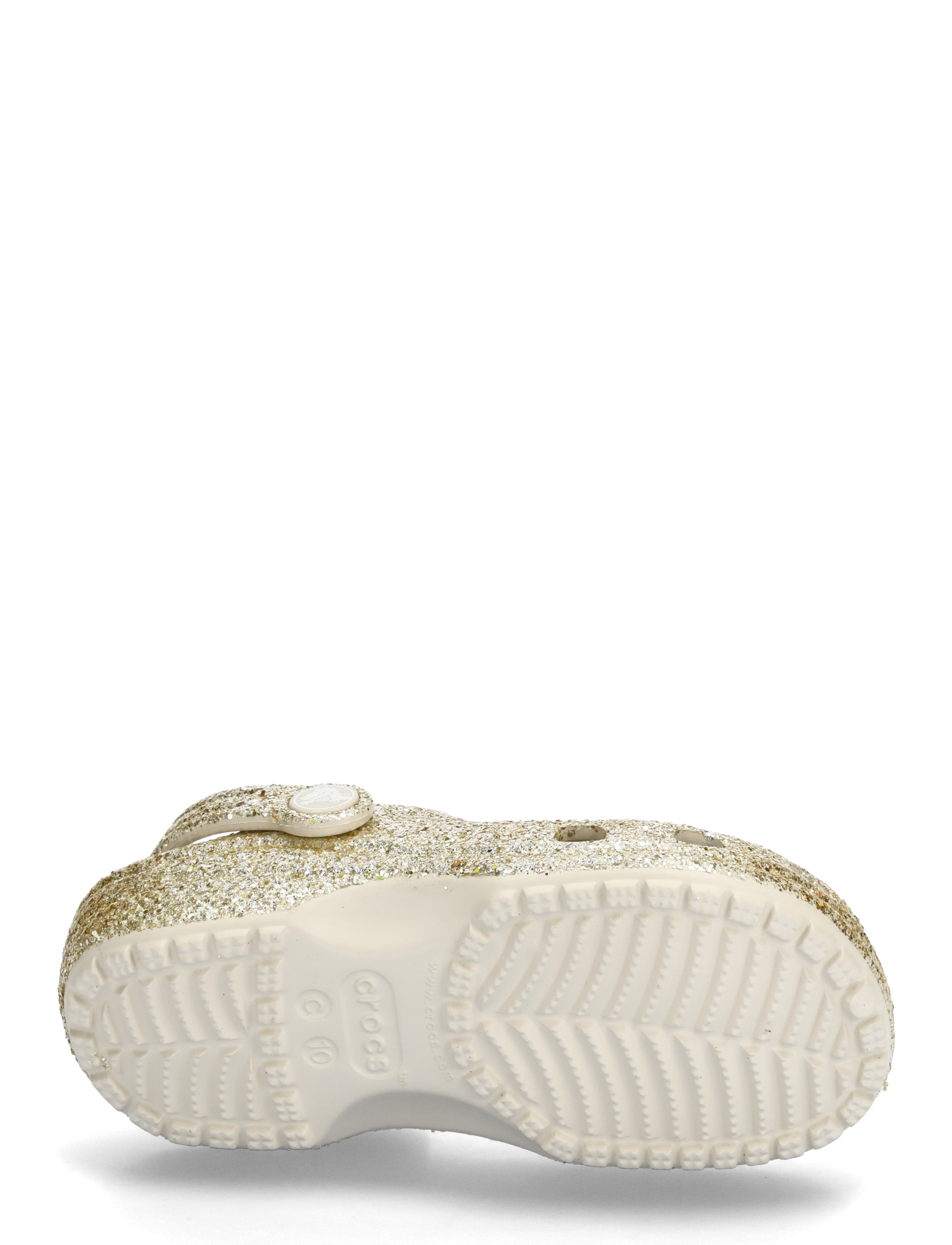Crocs - Classic Chunky Glitter Clog T - clogs - sandstone - 4