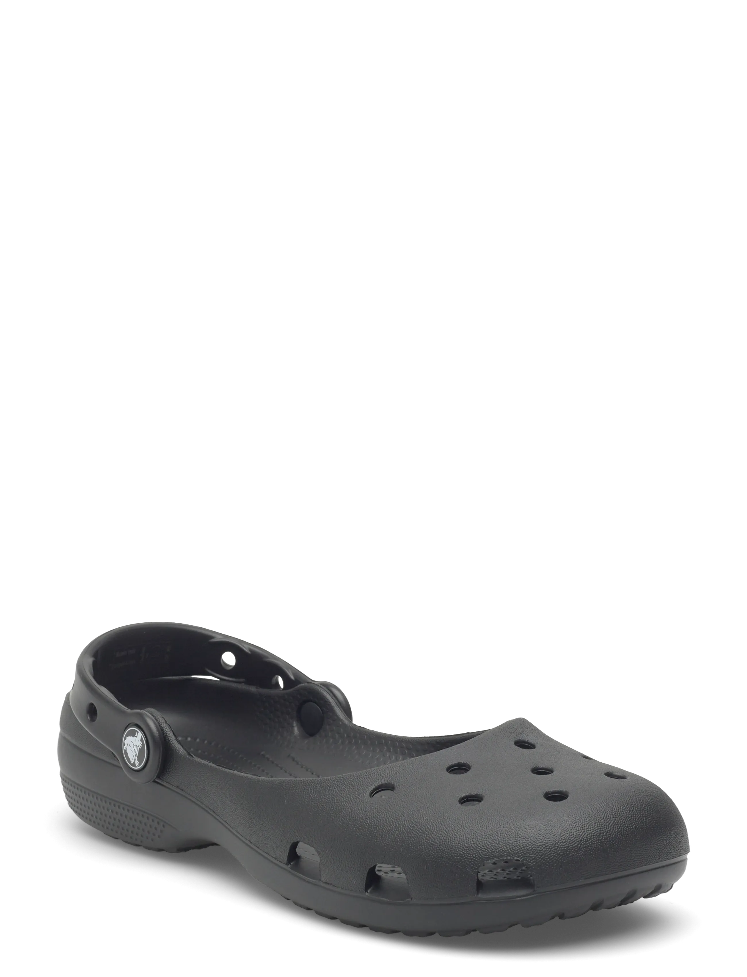 Crocs Classic Ballet - Crocksid - BLACK / black
