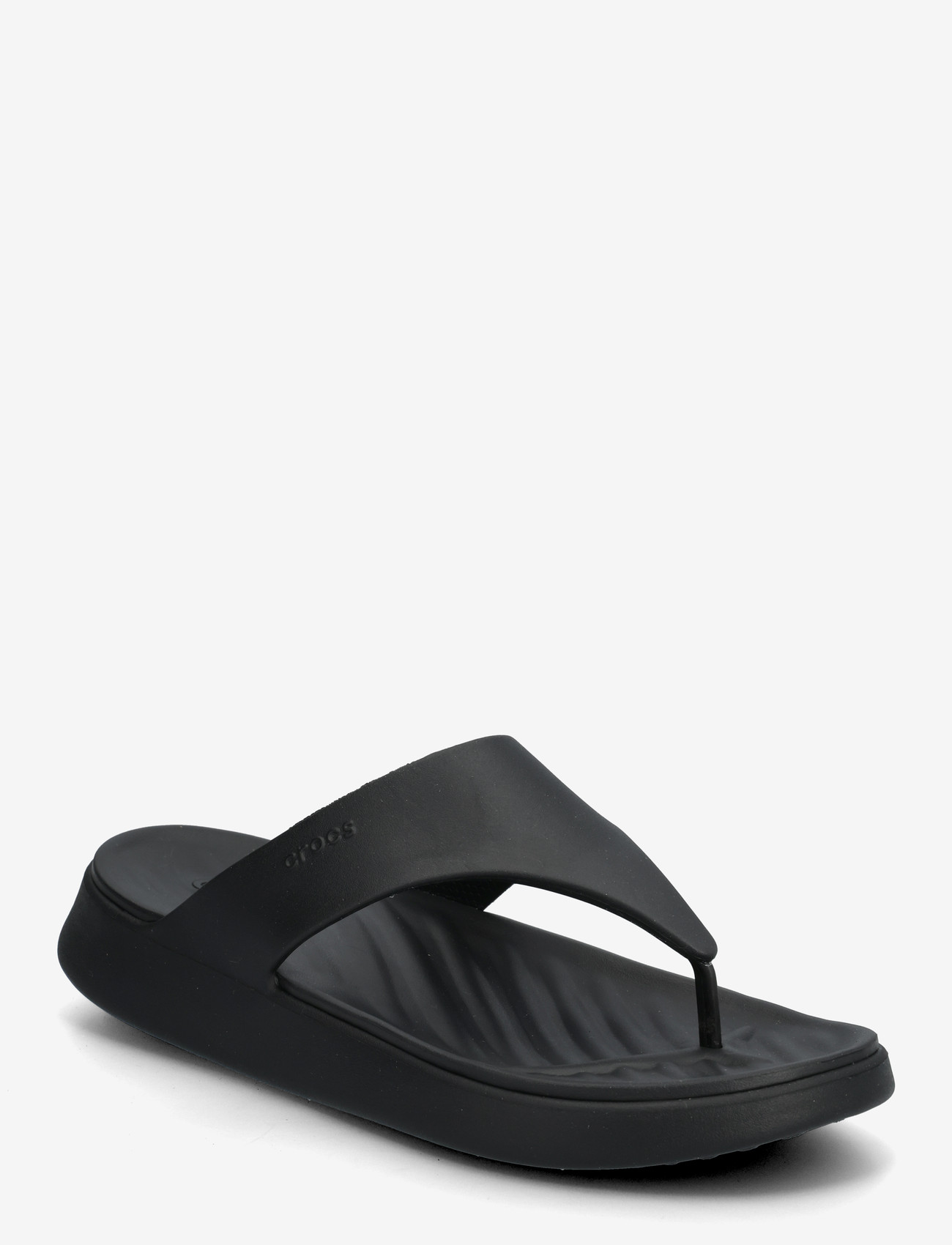 Crocs - Getaway Triangle Flip - flat sandals - black - 0