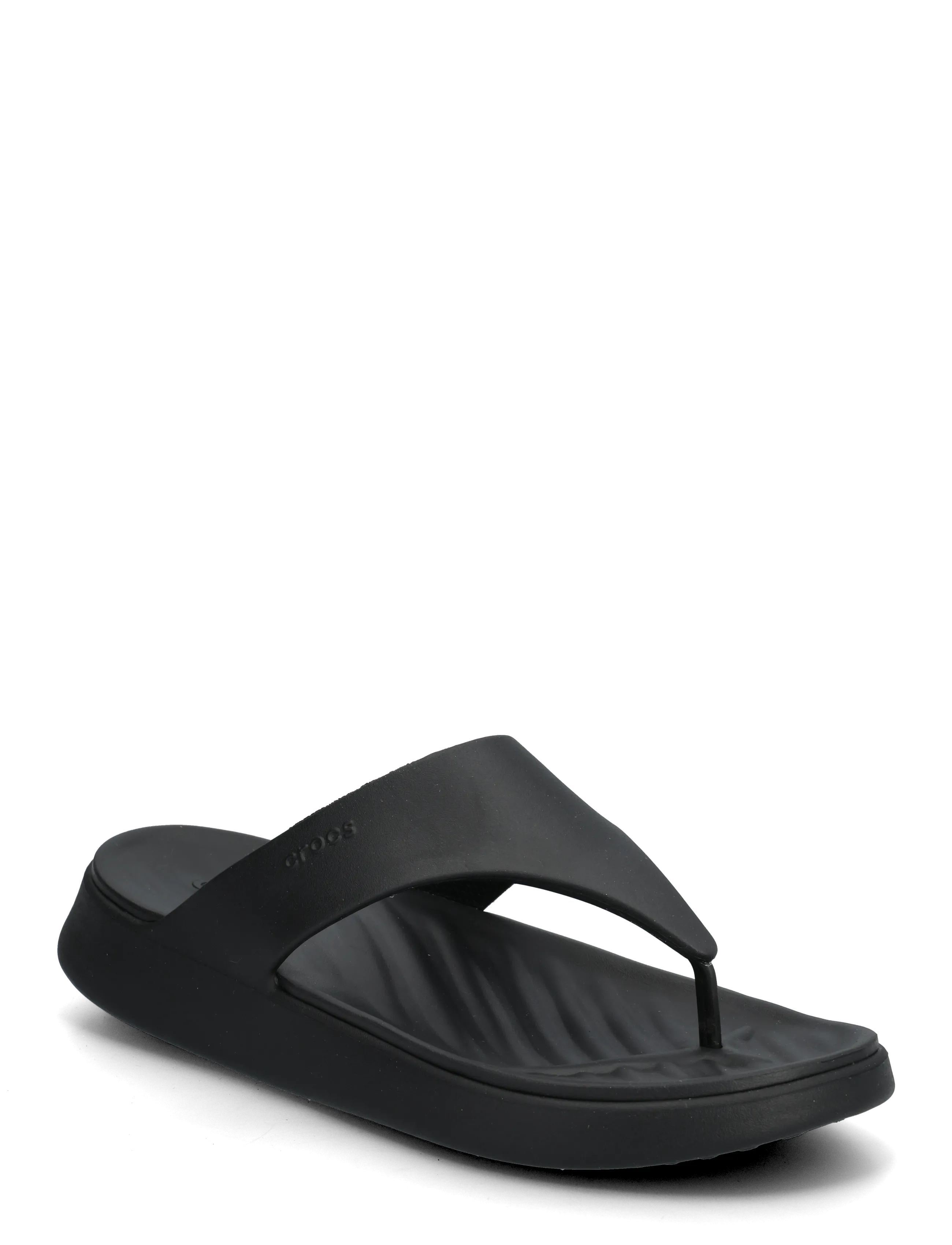Crocs Getaway Triangle Flip - Sandaler - BLACK / black