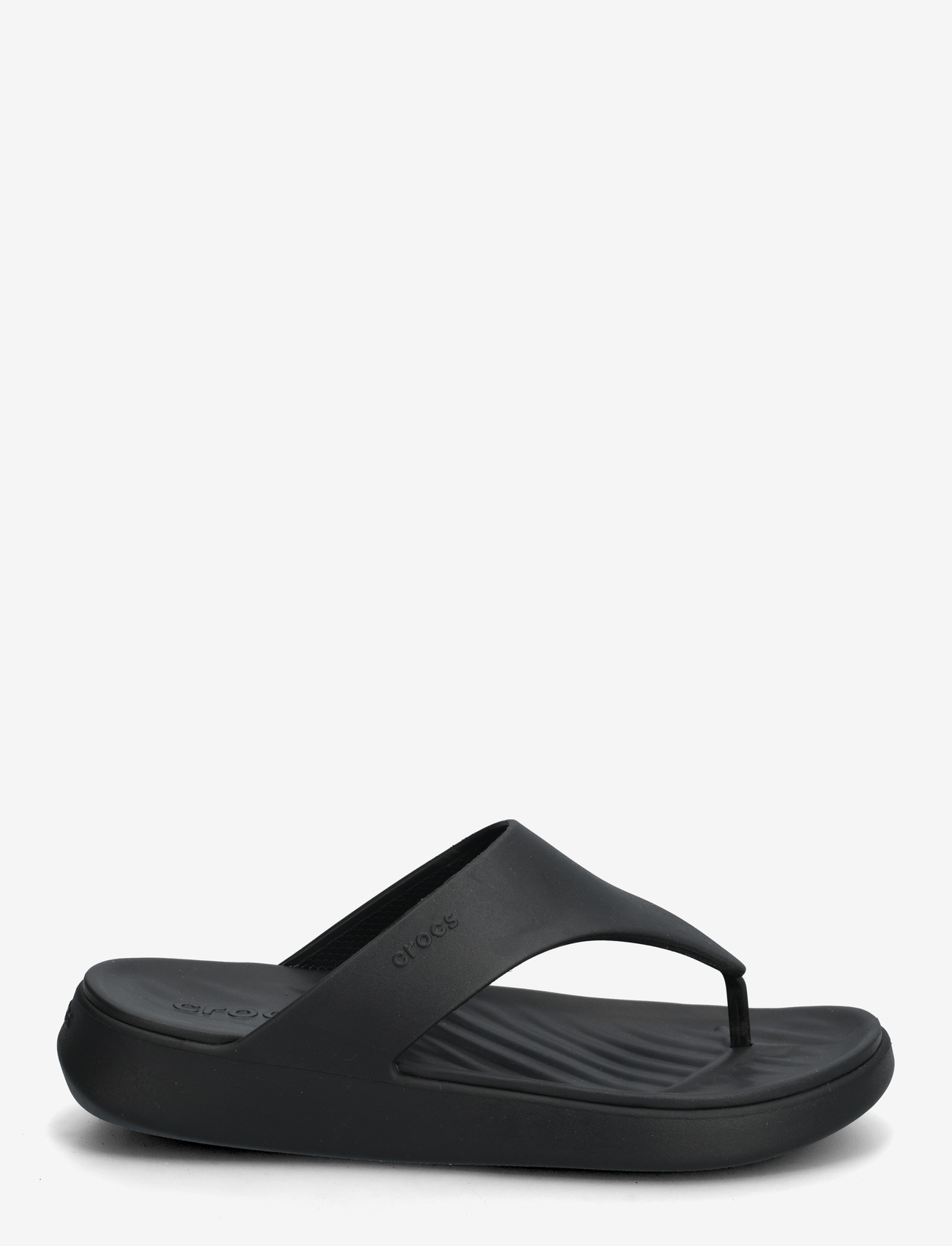 Crocs - Getaway Triangle Flip - flat sandals - black - 1