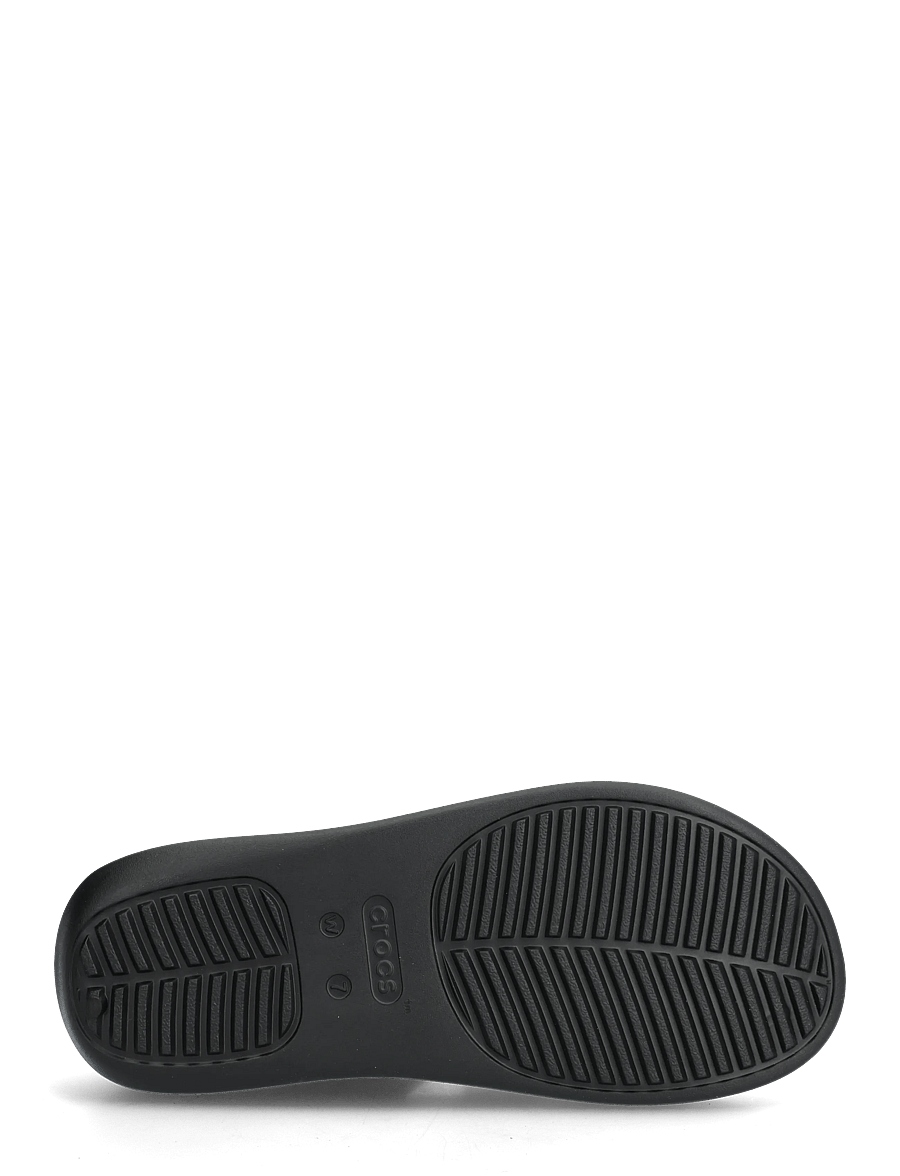 Crocs - Getaway Triangle Flip - flache sandalen - black - 4