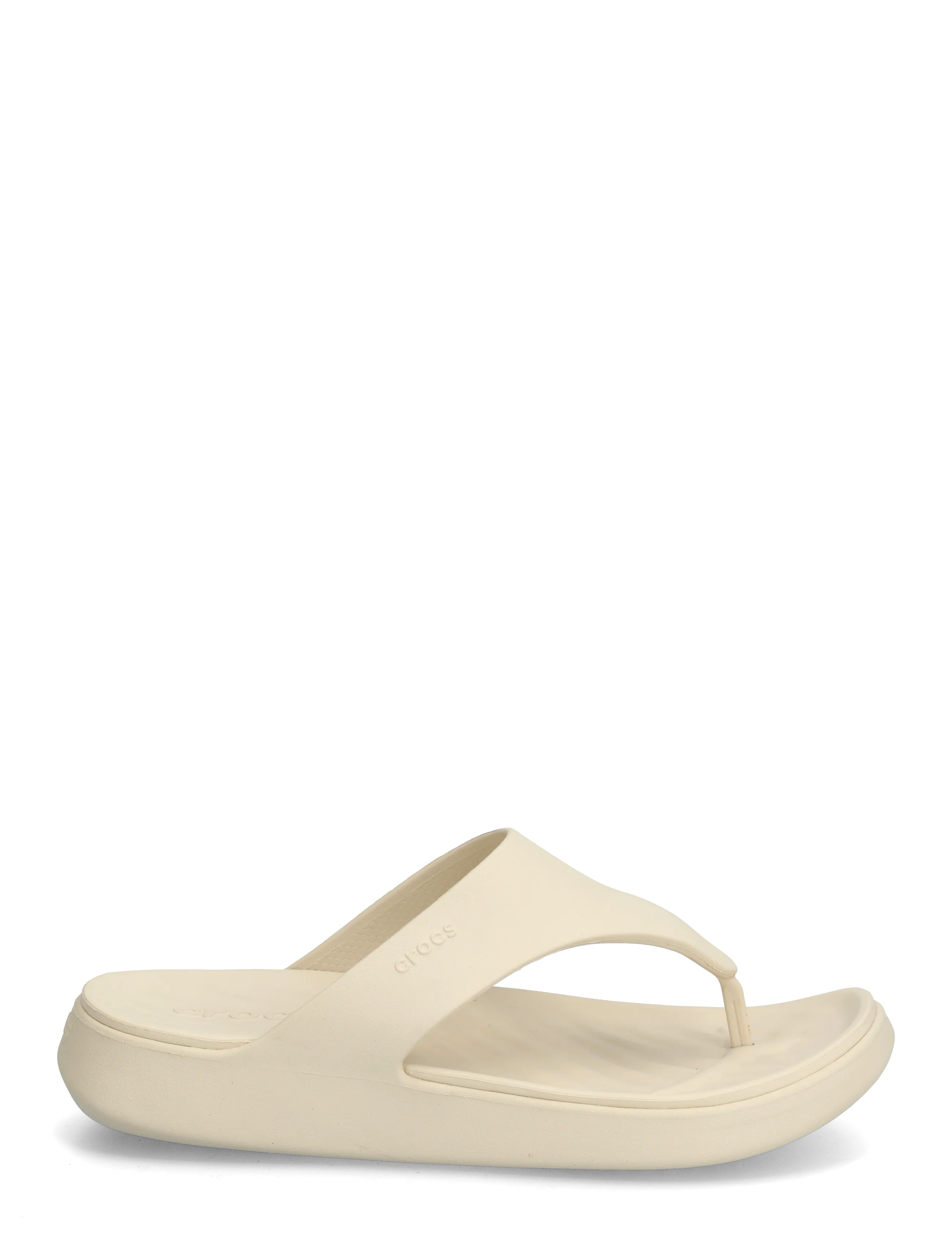 Crocs - Getaway Triangle Flip - flache sandalen - frappe - 1