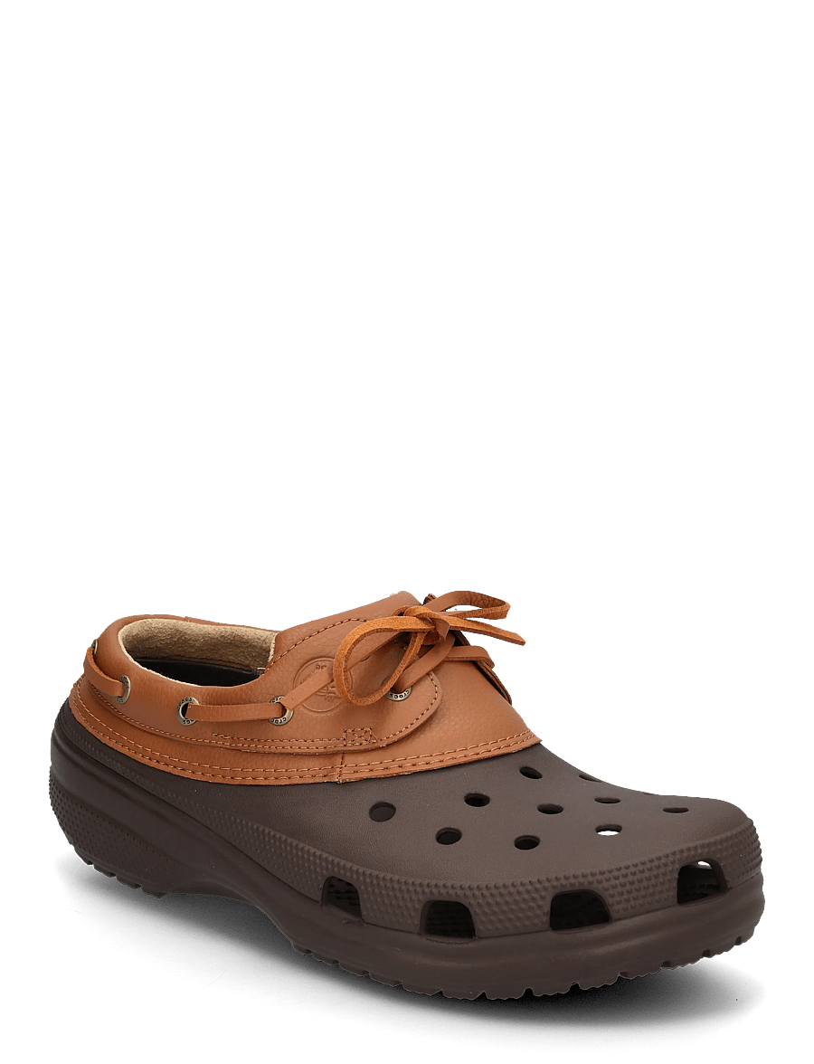 Crocs - Classic Boat Shoe - purjekingad - coffee/cognac - 0