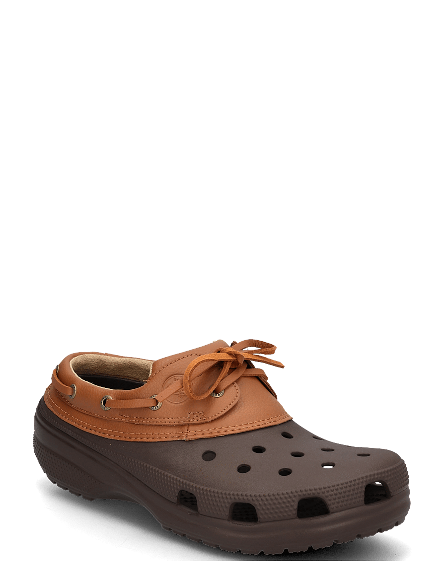 Crocs - Classic Boat Shoe - purjekingad - coffee/cognac - 0