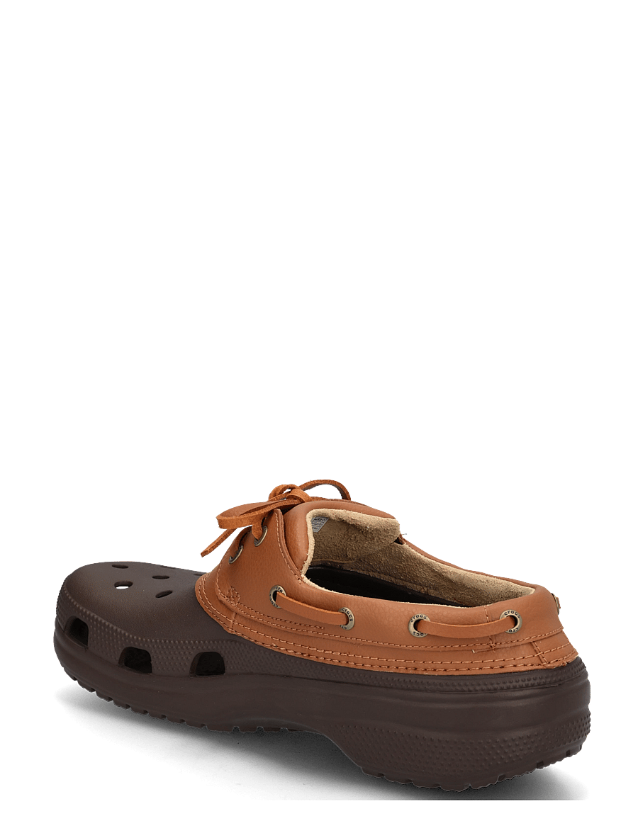 Crocs - Classic Boat Shoe - purjekingad - coffee/cognac - 1