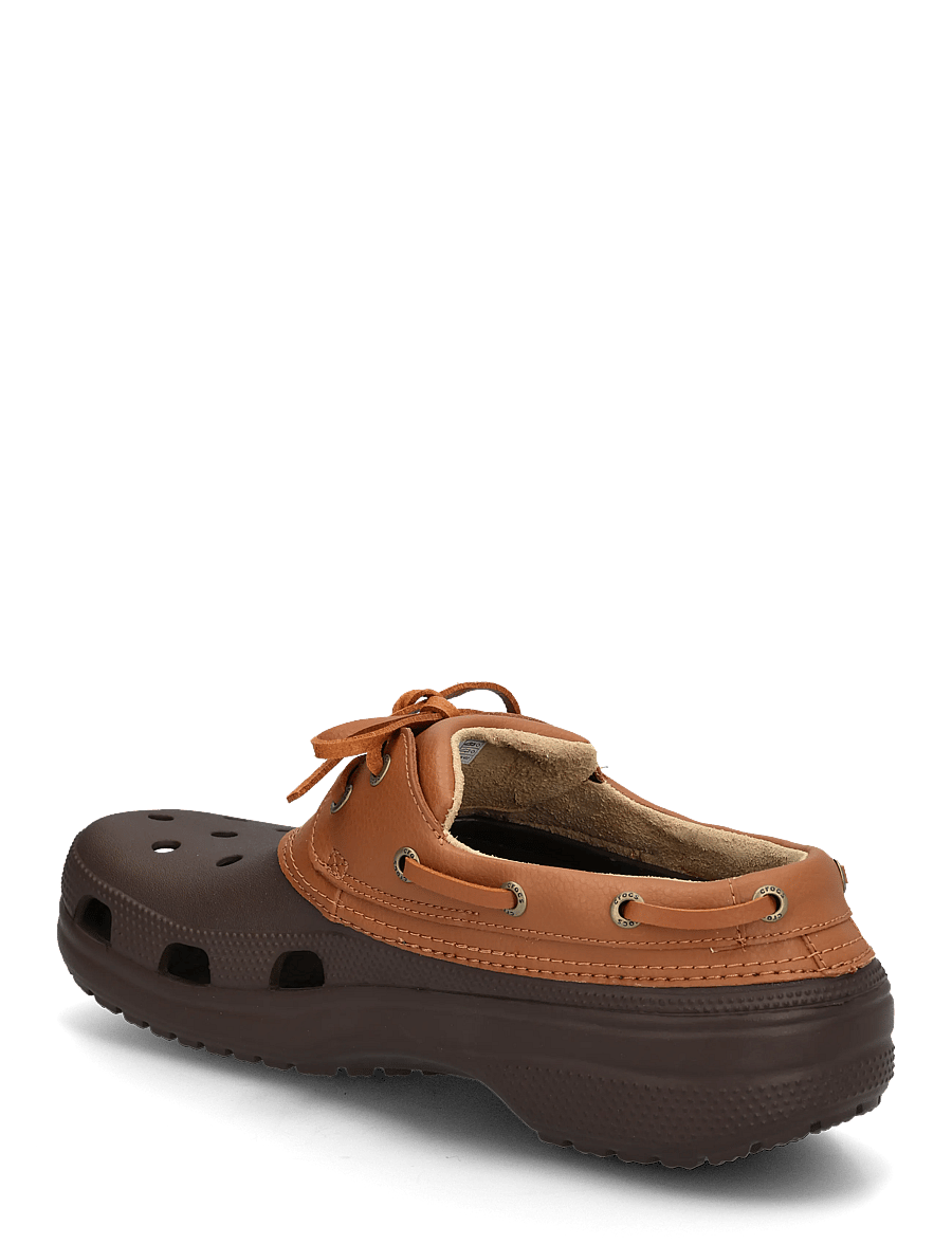 Crocs - Classic Boat Shoe - purjekingad - coffee/cognac - 1