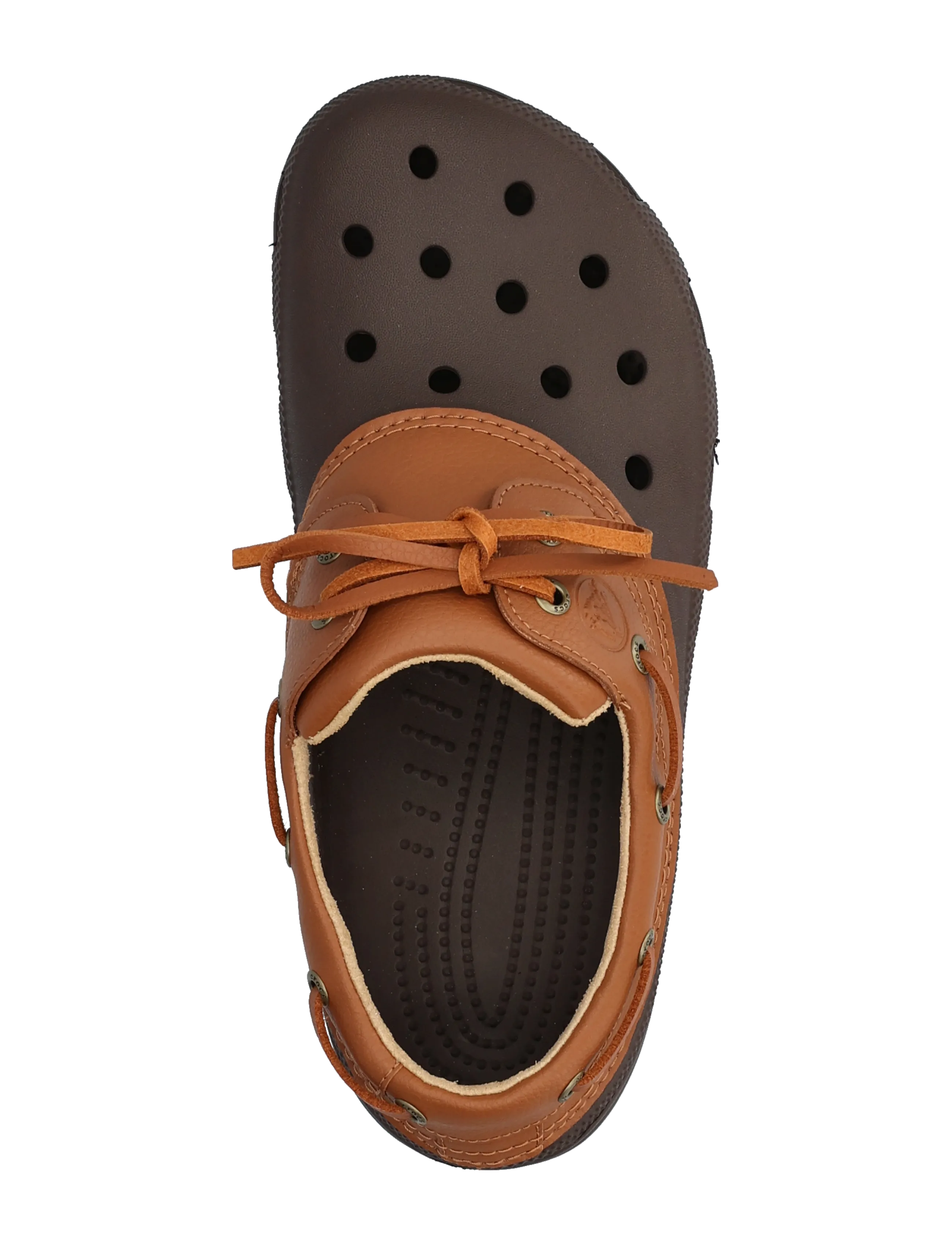 Crocs - Classic Boat Shoe - purjekingad - coffee/cognac - 3