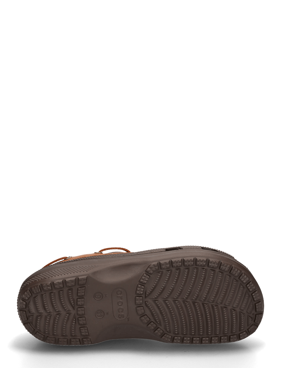 Crocs - Classic Boat Shoe - purjekingad - coffee/cognac - 4