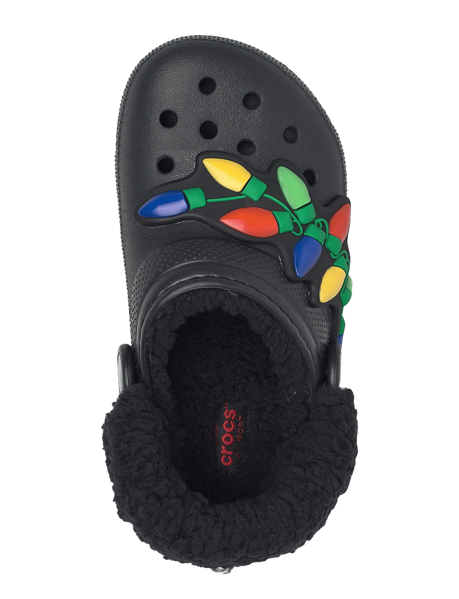 Crocs - Clsc Lined Holiday Lights CgK - clogs - black/multi - 4