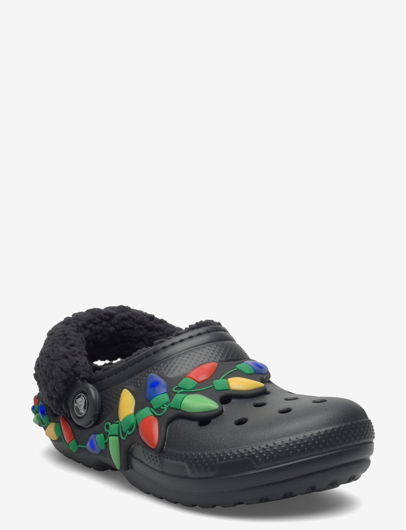 Crocs - ClassicLinedHolidayLightsClog - kinder - black/multi - 0