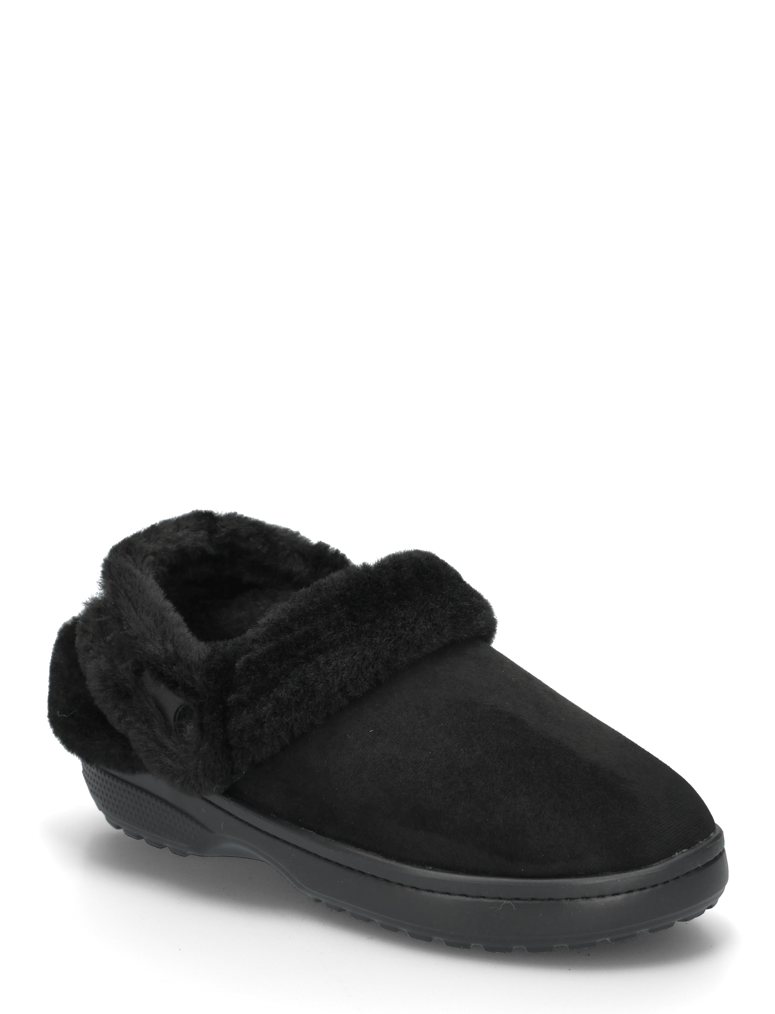 Crocs Cl Unfurgtble Vegan Suede Clog - Shoes - BLACK / black