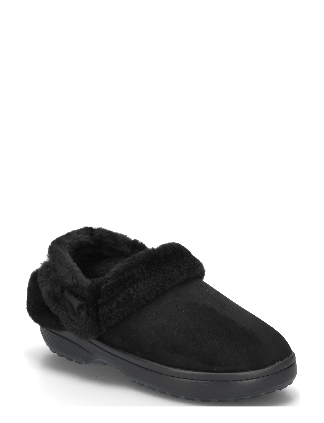 Crocs Cl Unfurgtble Vegan Suede Clog - New arrivals - BLACK / black