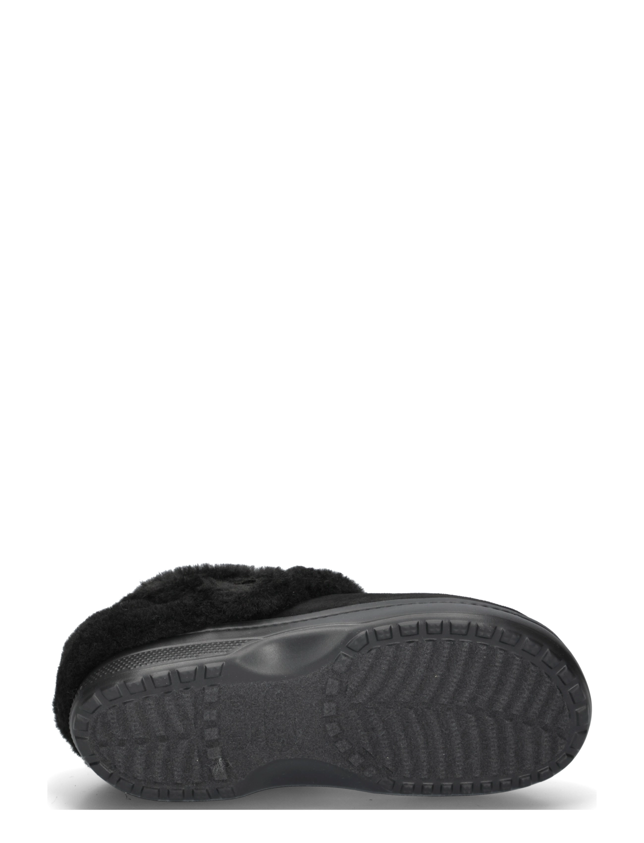 Crocs - Cl Unfurgtble Vegan Suede Clog - mules & clogs - black - 4