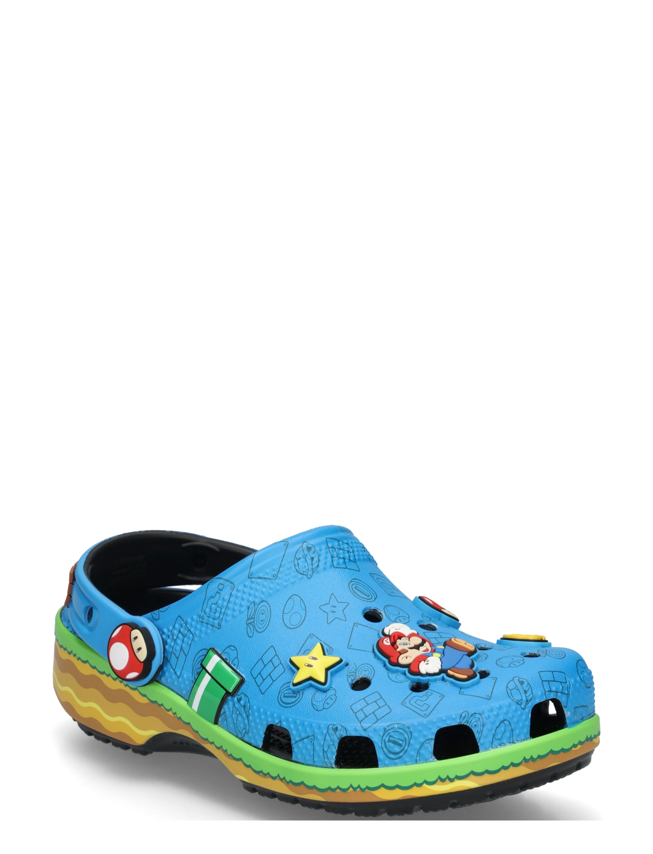 Crocs Super Mario Core Cls Clg K - Crocs - MULTI / blue