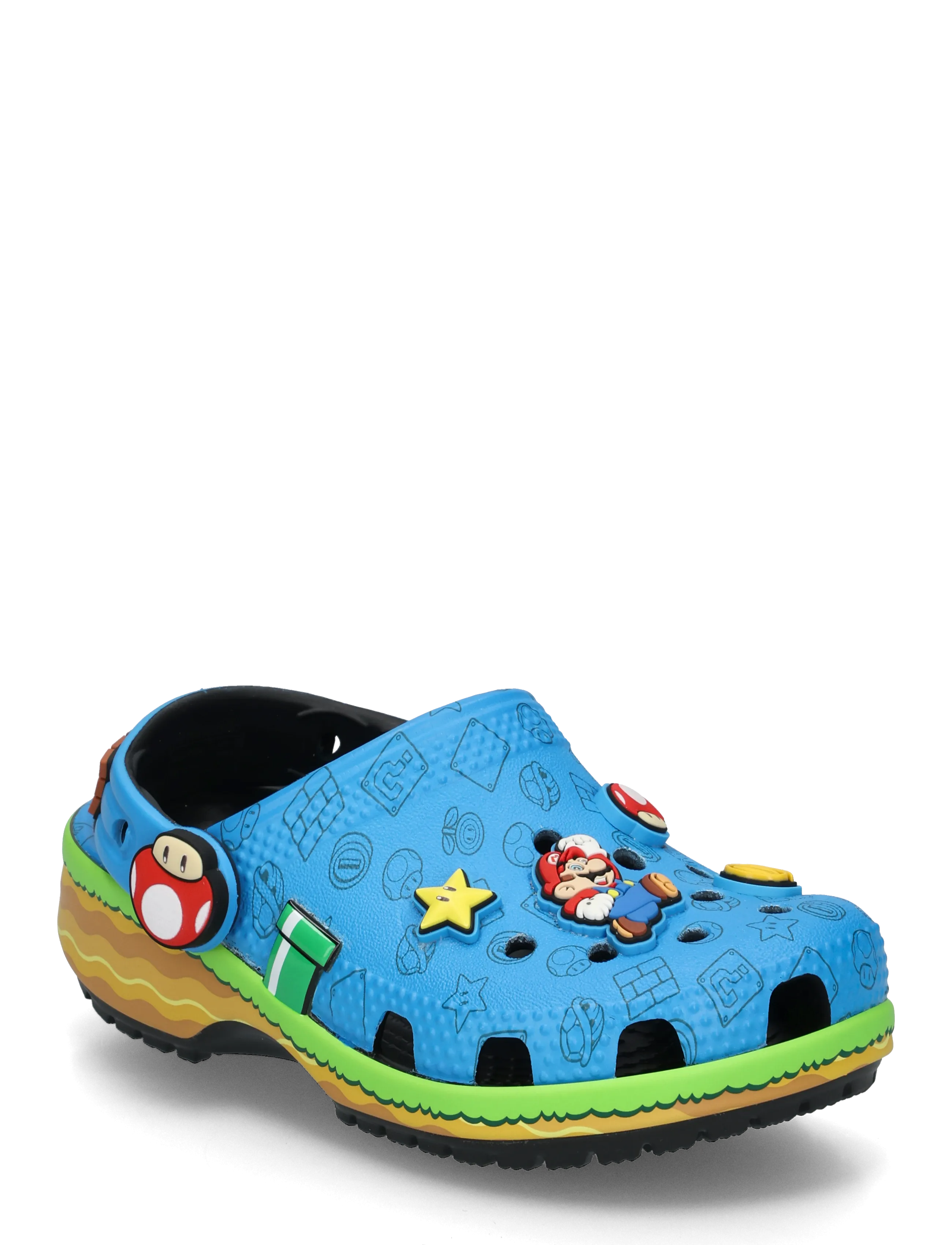 Crocs Super Mario Core Cls Clg T - Schuhe - MULTI / blue