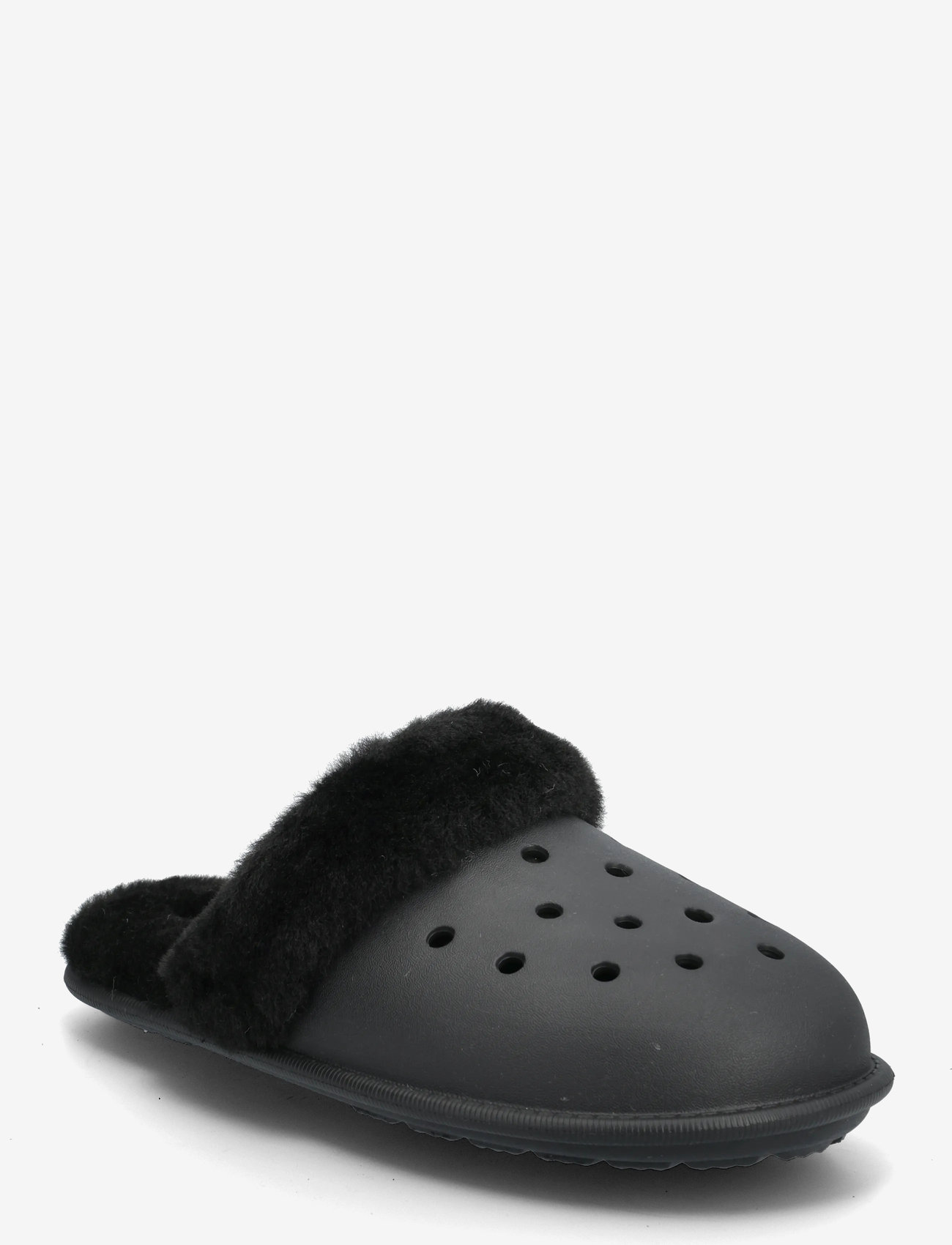 Crocs - Classic Fuzz Scuff - birthday gifts - black - 0