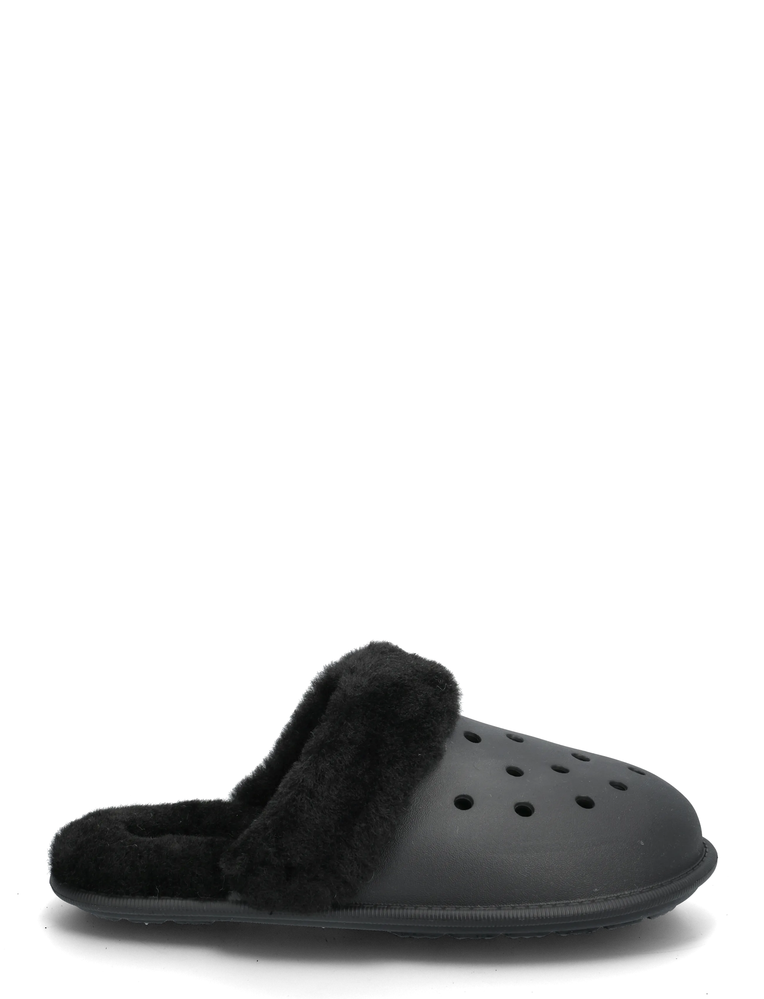 Crocs - Classic Fuzz Scuff - igapäevane stiil - black - 1