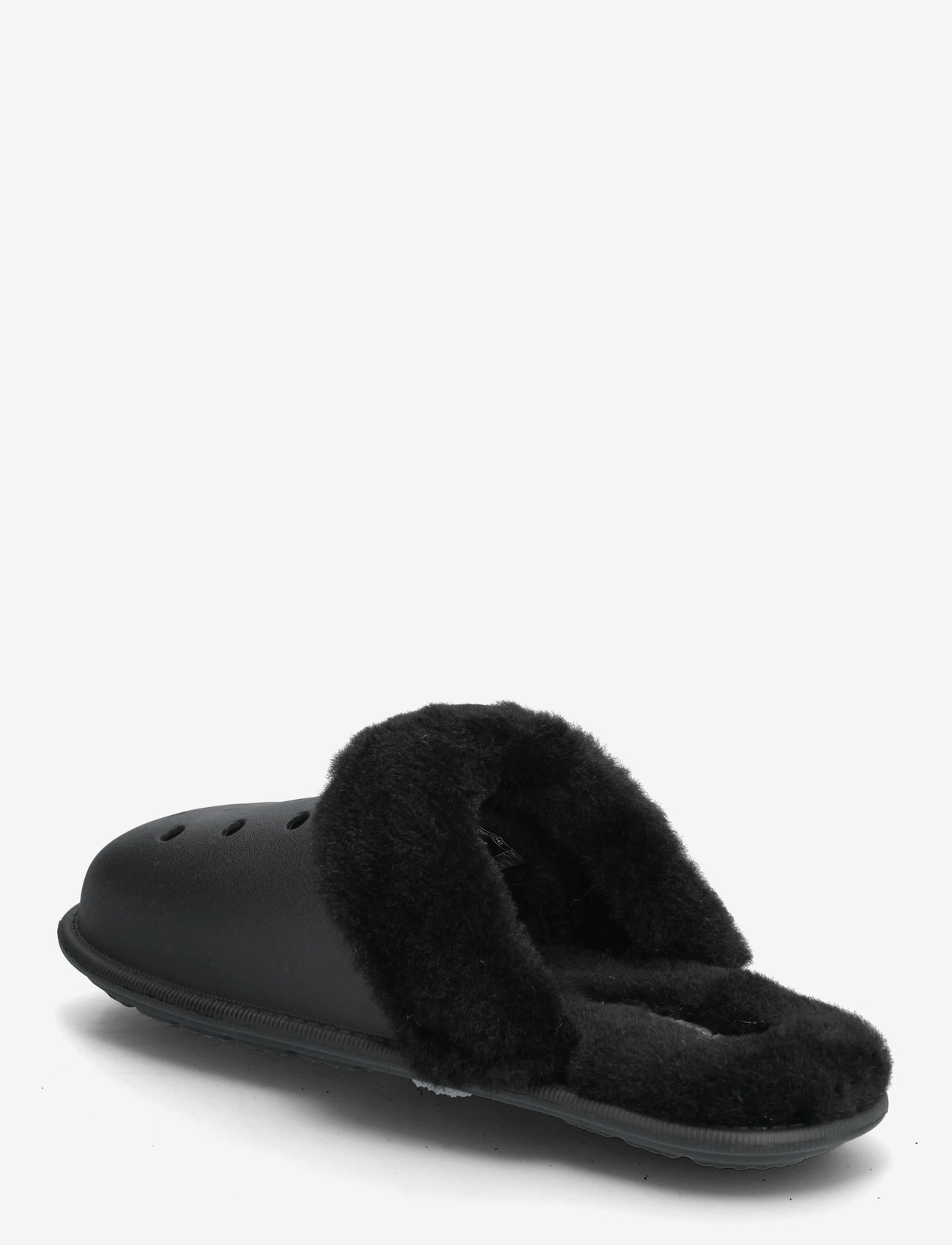 Crocs - Classic Fuzz Scuff - birthday gifts - black - 2