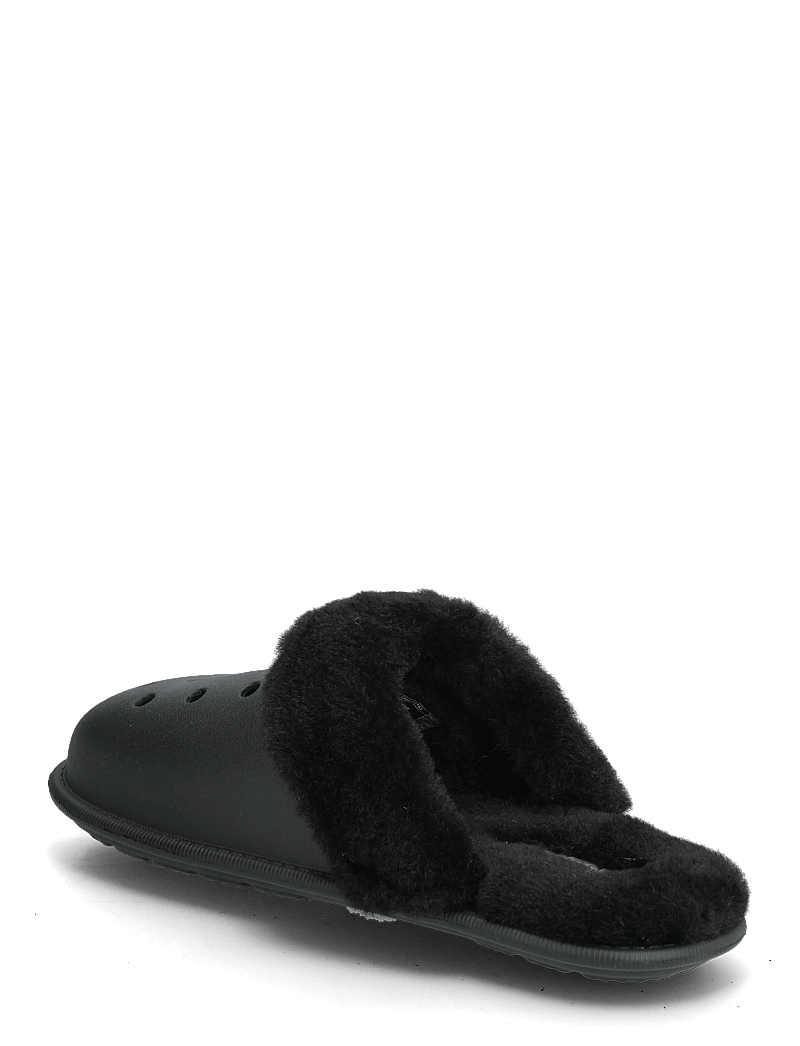 Crocs - Classic Fuzz Scuff - vardagsstil - black - 2