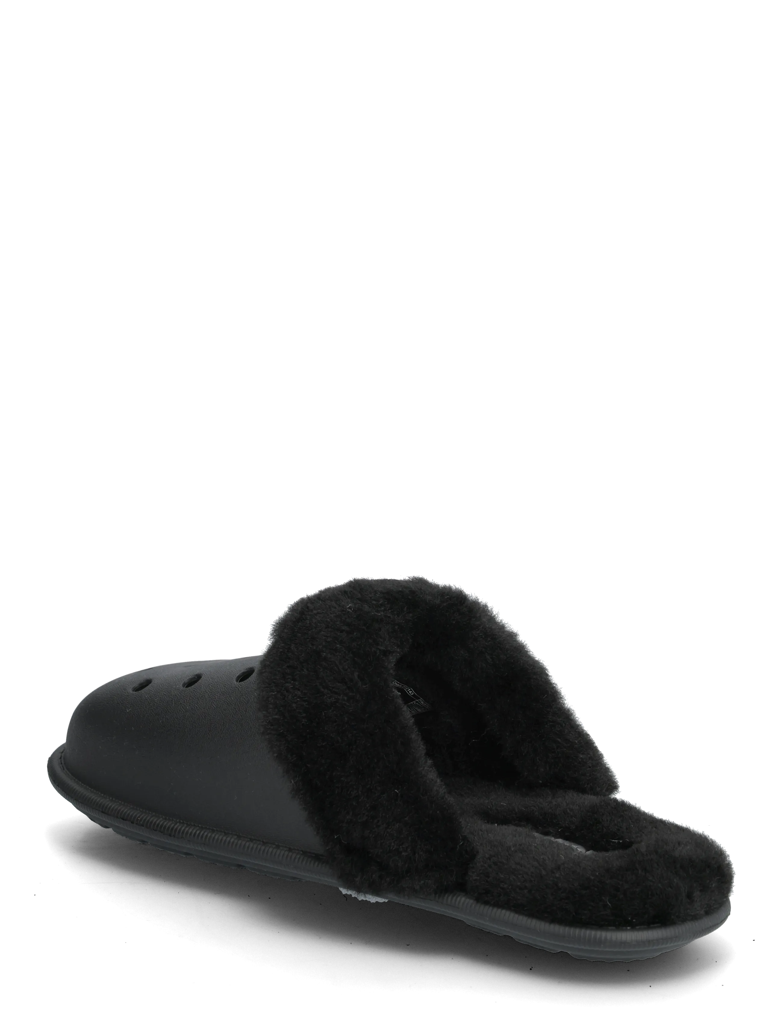 Crocs - Classic Fuzz Scuff - igapäevane stiil - black - 2