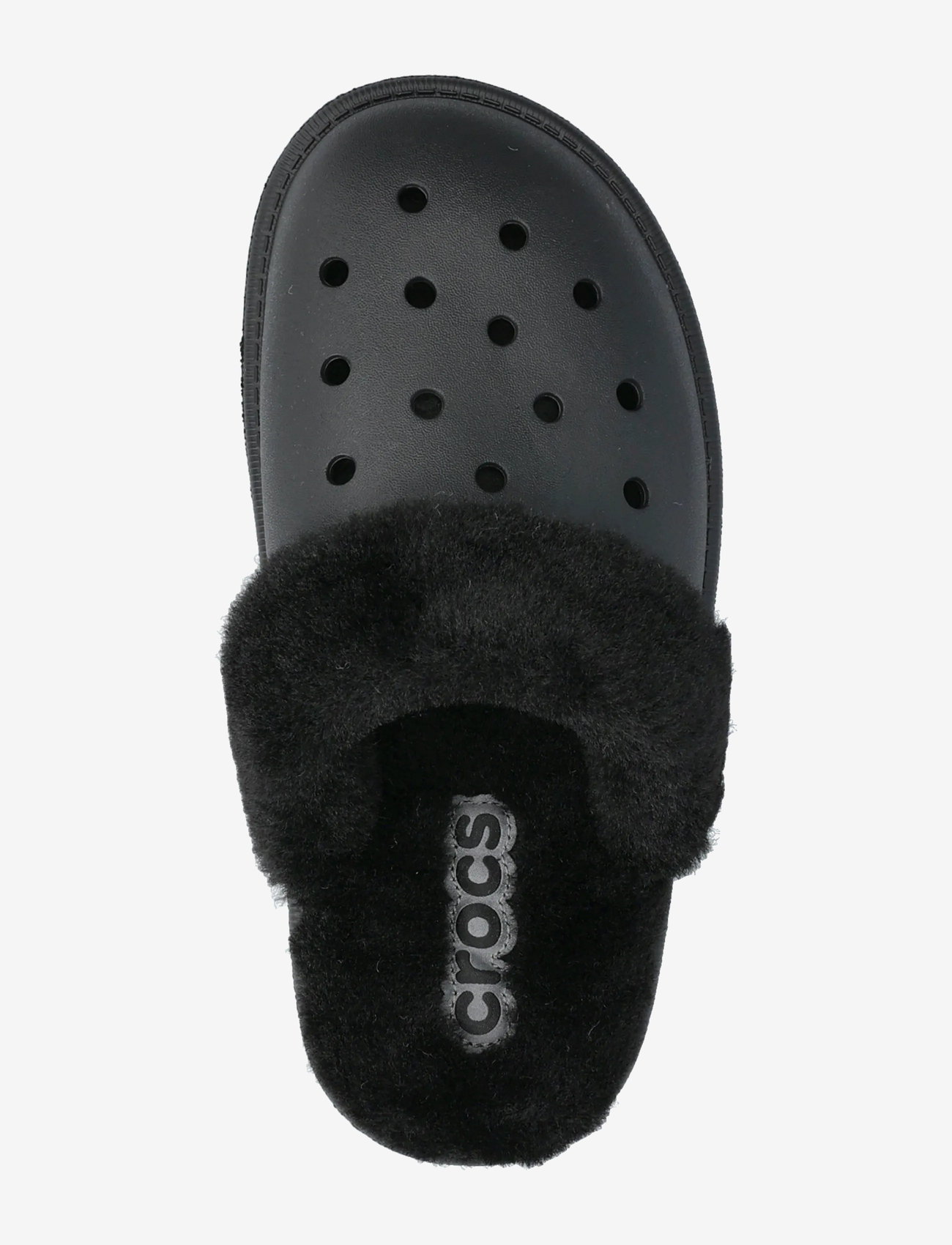 Crocs - Classic Fuzz Scuff - birthday gifts - black - 3