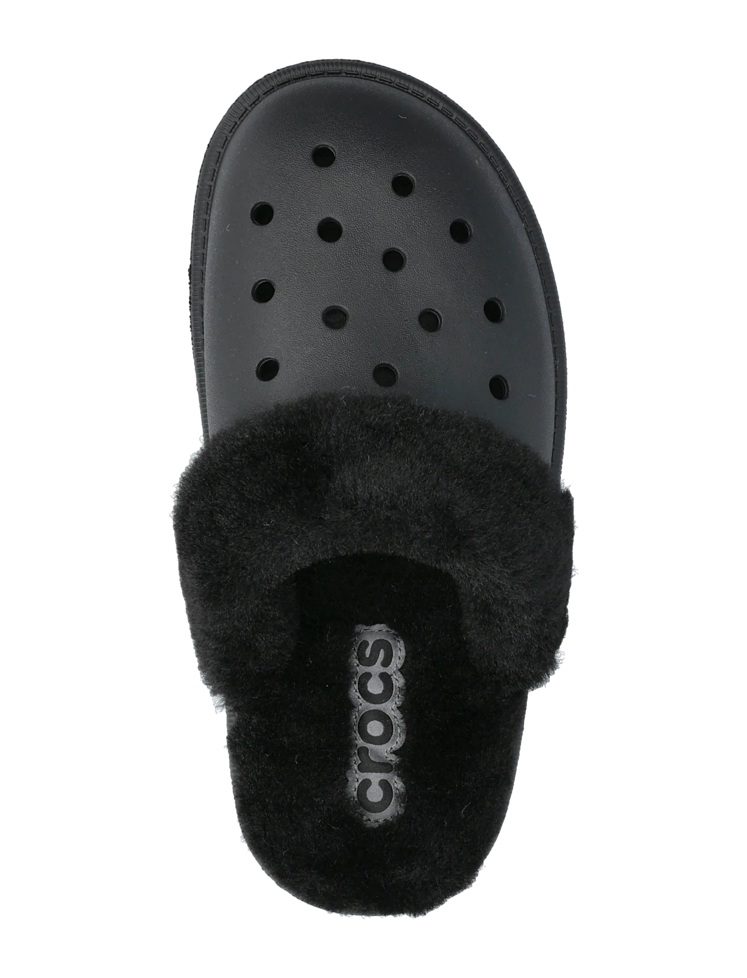Crocs - Classic Fuzz Scuff - igapäevane stiil - black - 3