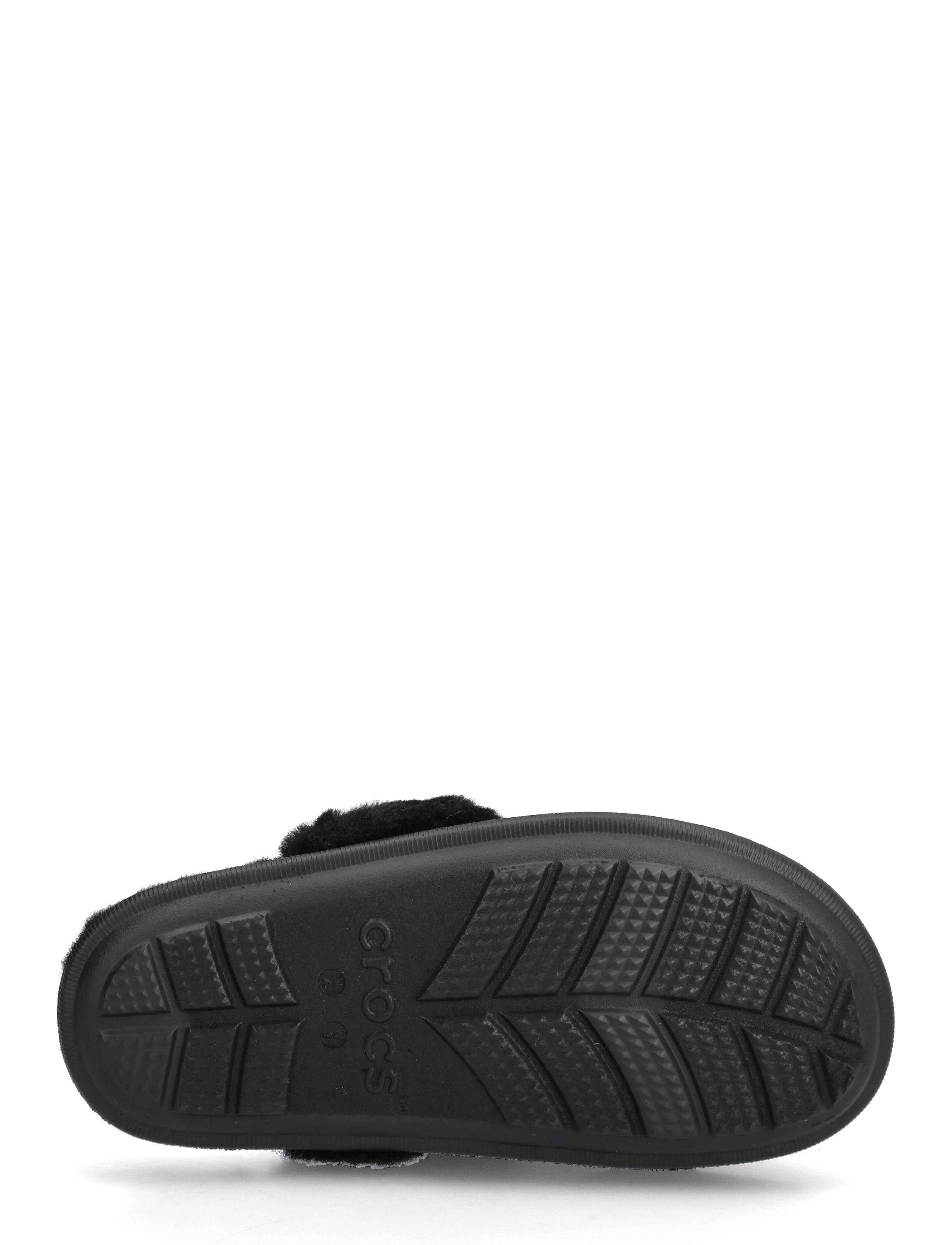 Crocs - Classic Fuzz Scuff - igapäevane stiil - black - 4