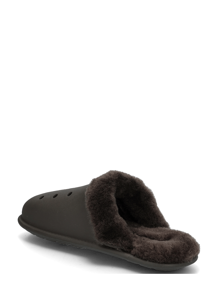 Crocs - Classic Fuzz Scuff - hverdags stil - dark cocoa - 1