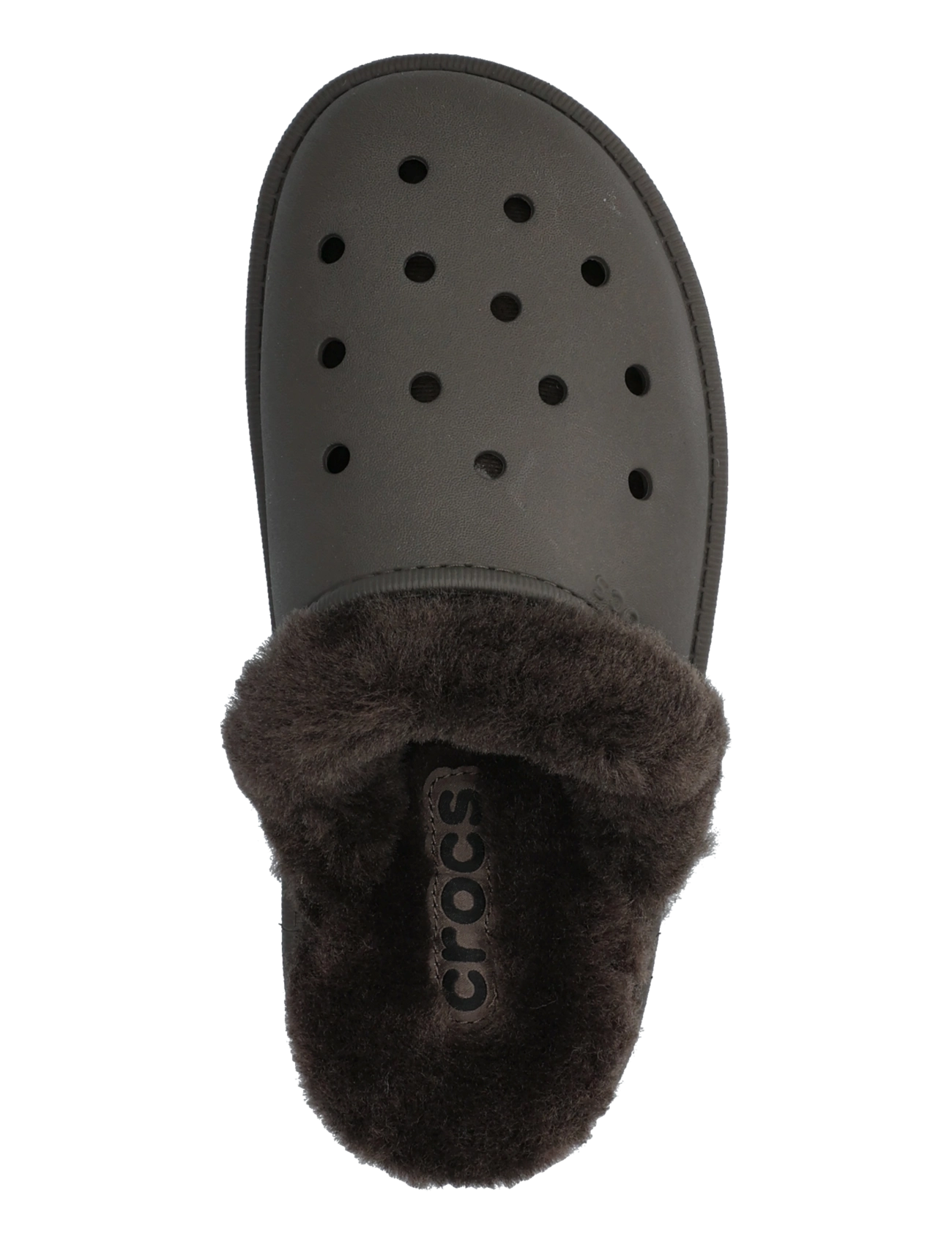 Crocs - Classic Fuzz Scuff - everyday style - dark cocoa - 3