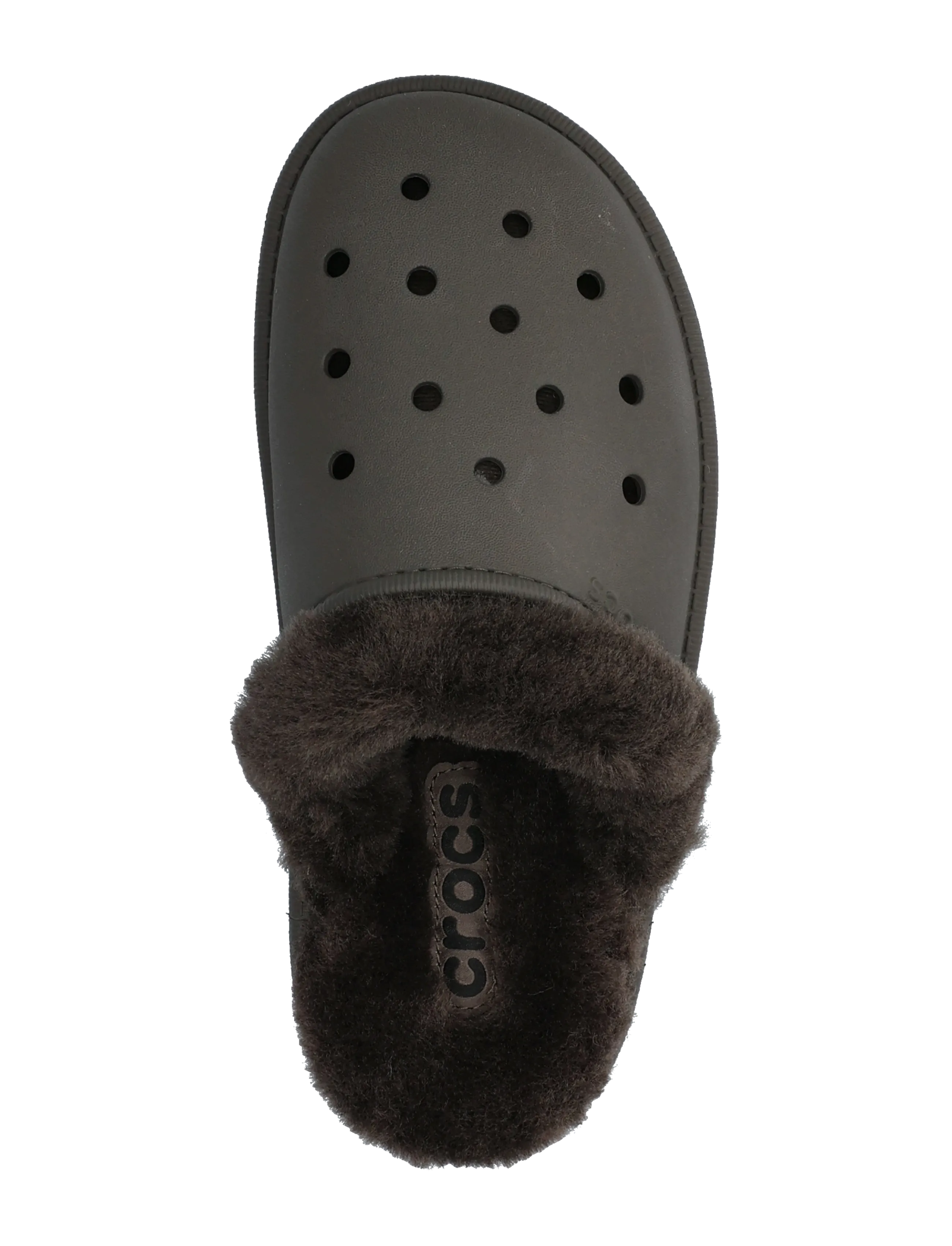 Crocs - Classic Fuzz Scuff - everyday style - dark cocoa - 3
