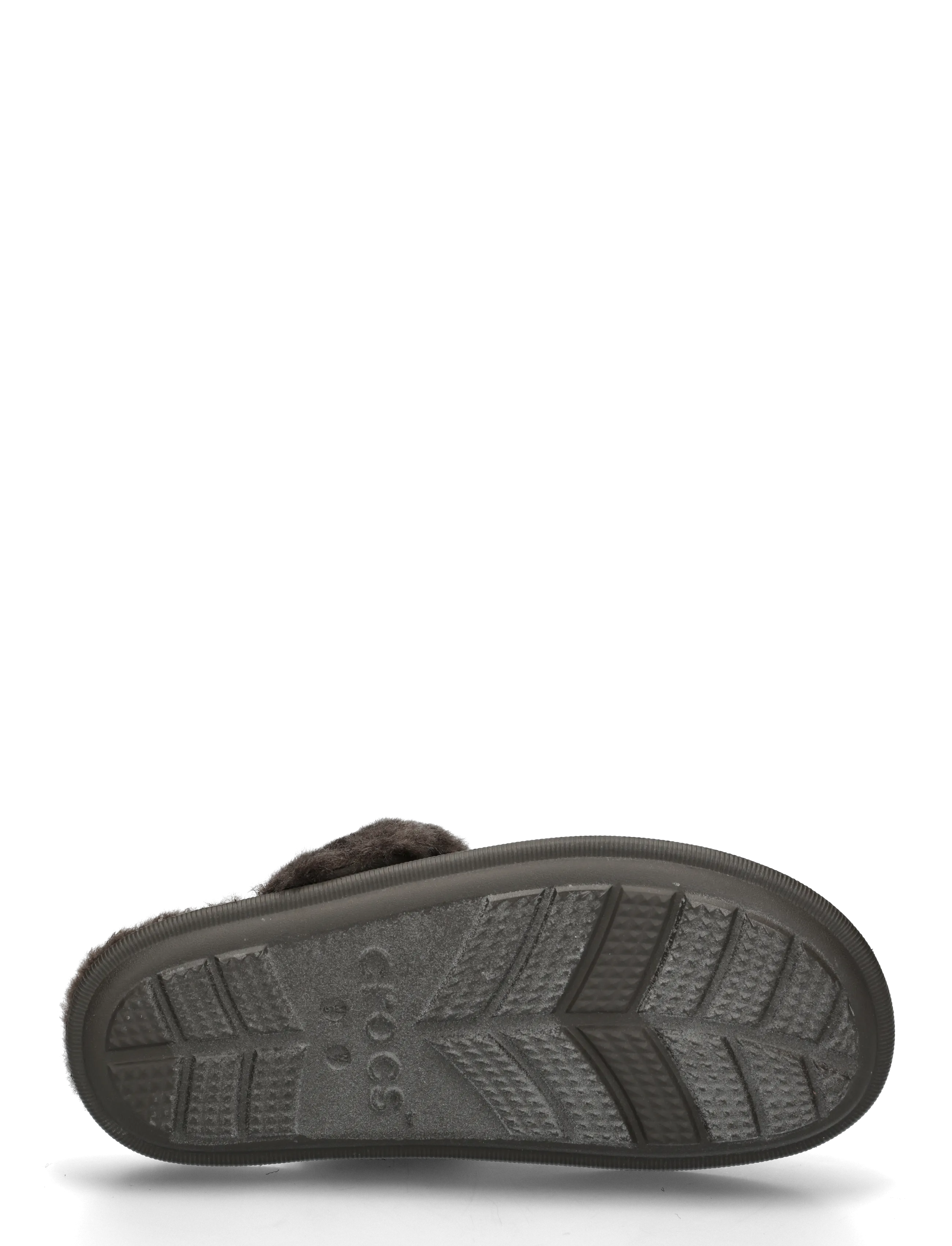 Crocs - Classic Fuzz Scuff - everyday style - dark cocoa - 4