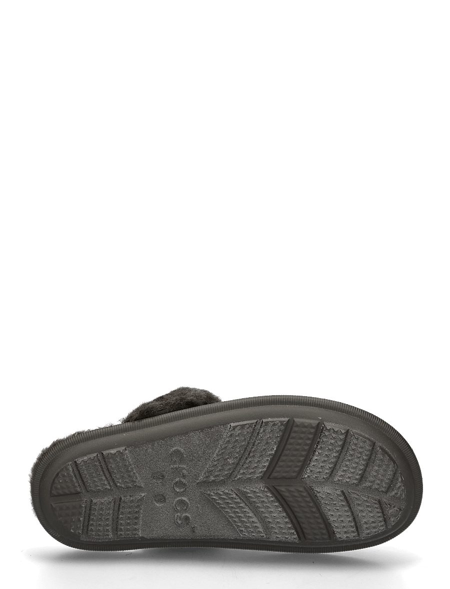 Crocs - Classic Fuzz Scuff - hverdags stil - dark cocoa - 4