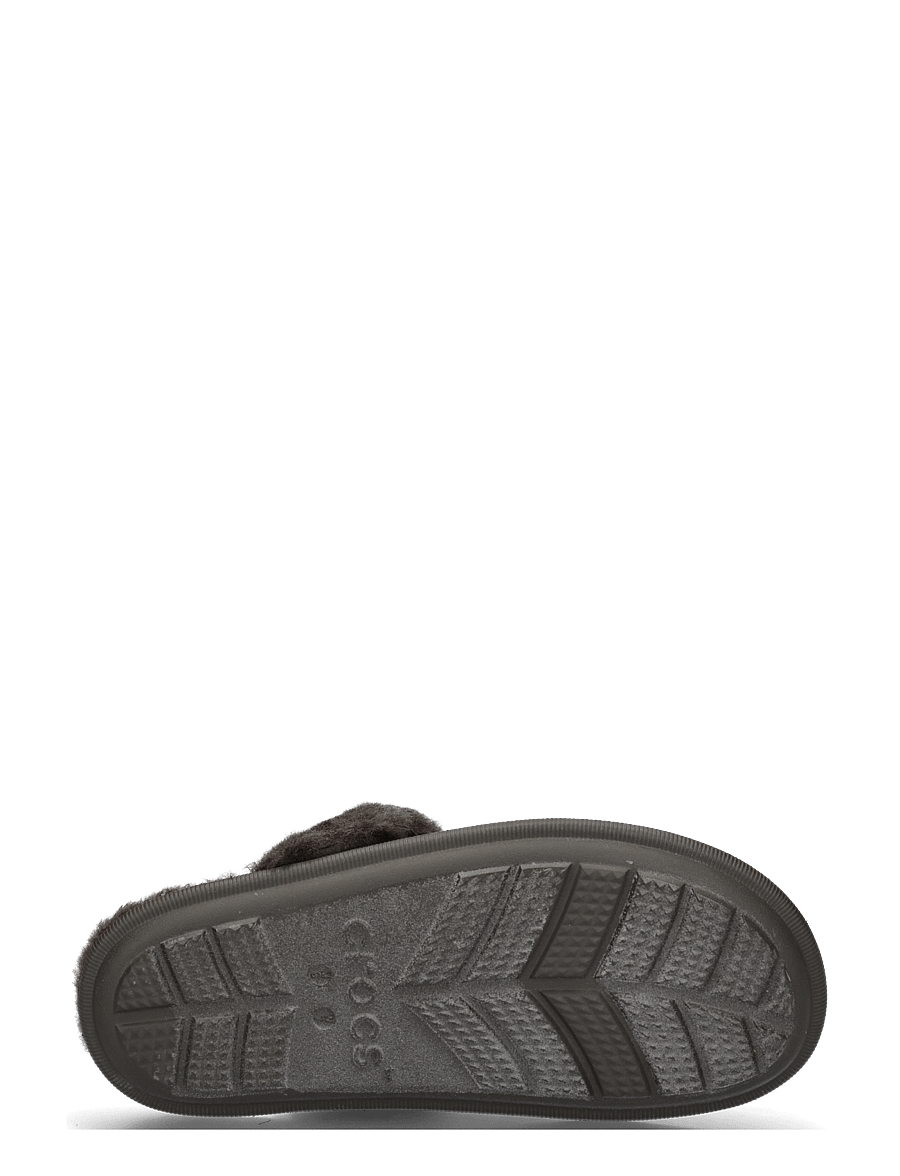 Crocs - Classic Fuzz Scuff - hverdags stil - dark cocoa - 4