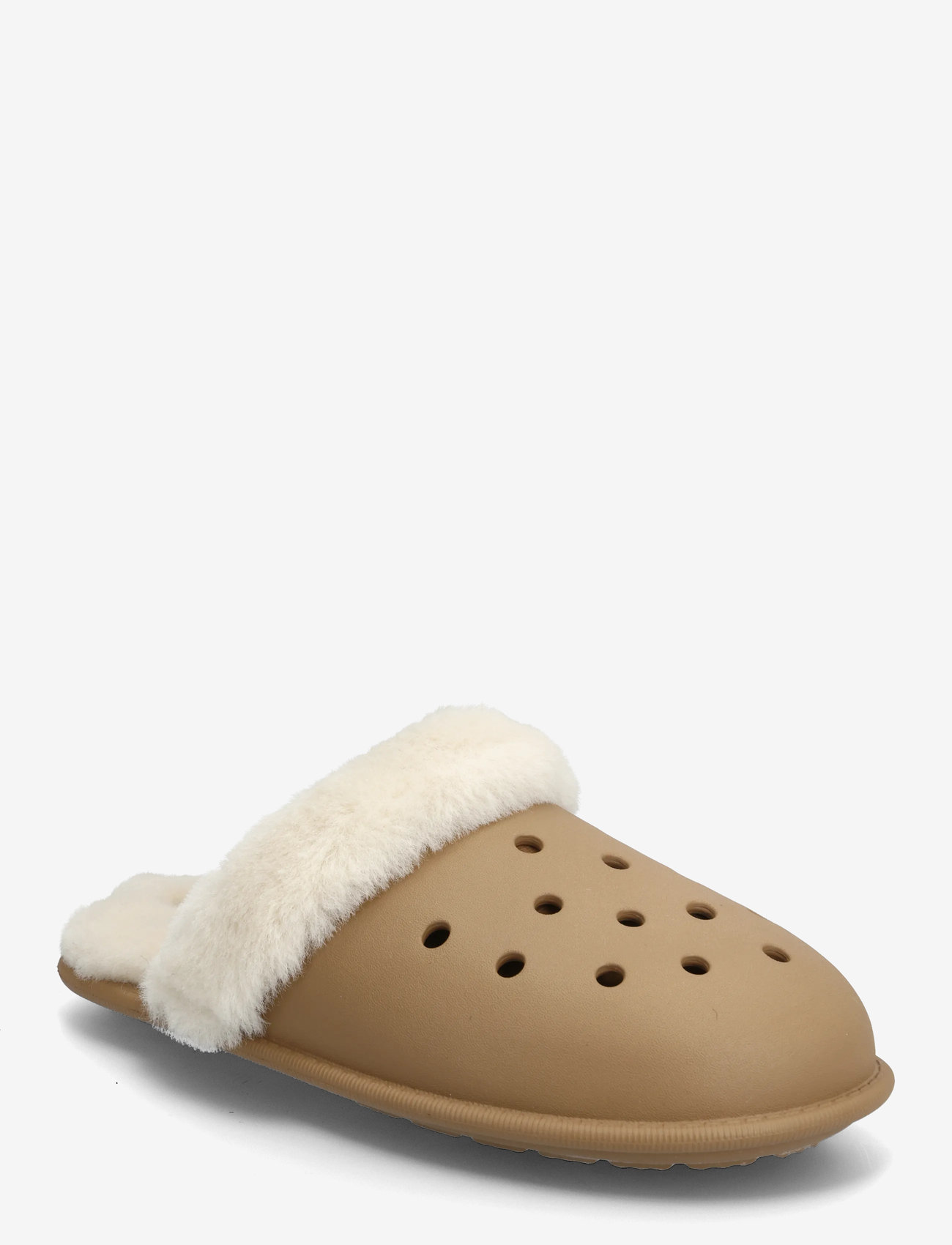 Crocs - Classic Fuzz Scuff - vardagsstil - sepia - 0