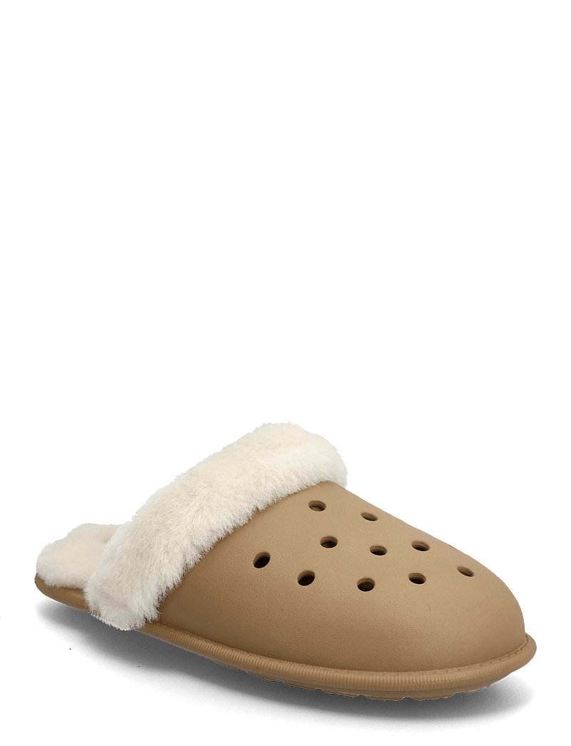 Crocs - Classic Fuzz Scuff - alltags-style - sepia - 0