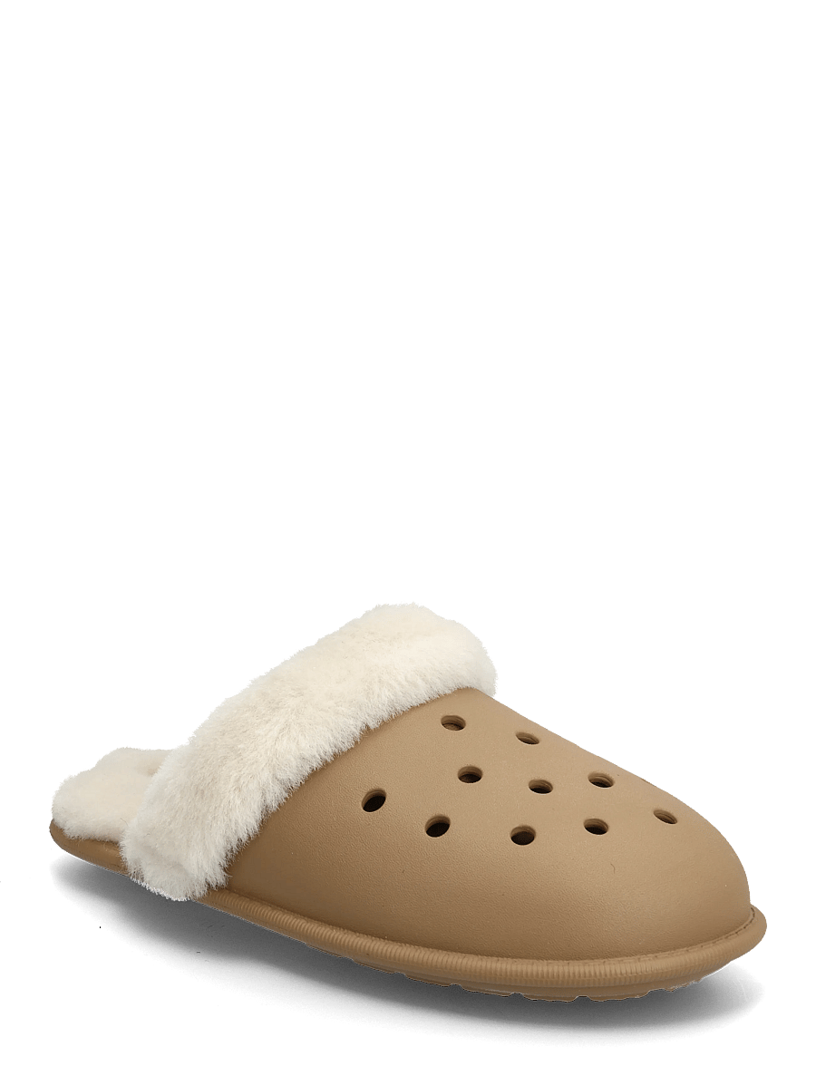 Crocs - Classic Fuzz Scuff - vardagsstil - sepia - 0
