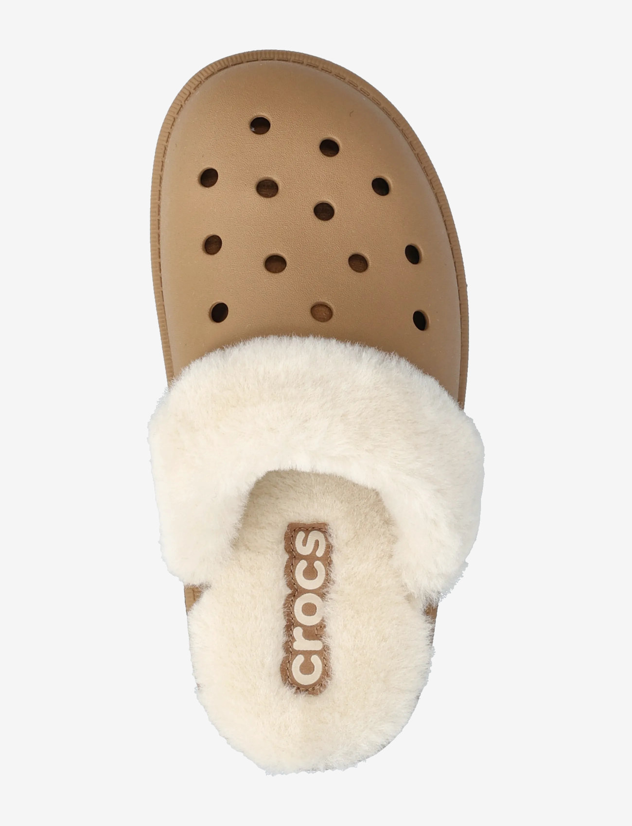 Crocs - Classic Fuzz Scuff - vardagsstil - sepia - 3