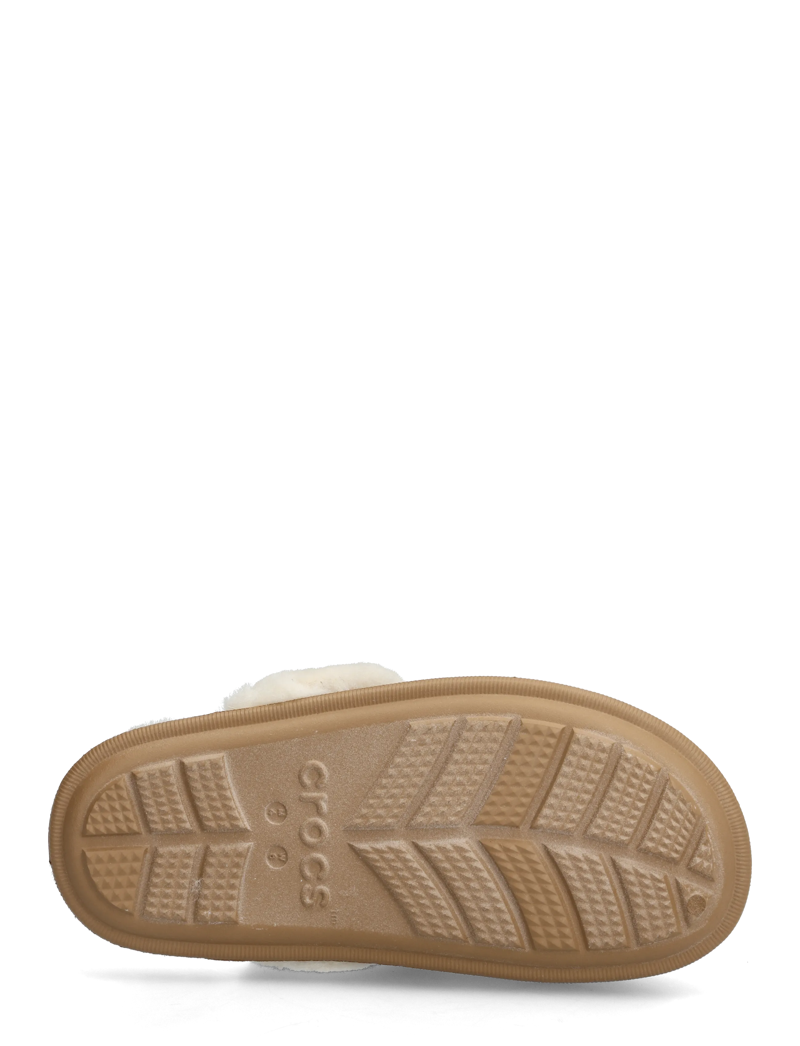 Crocs - Classic Fuzz Scuff - mehed - sepia - 4