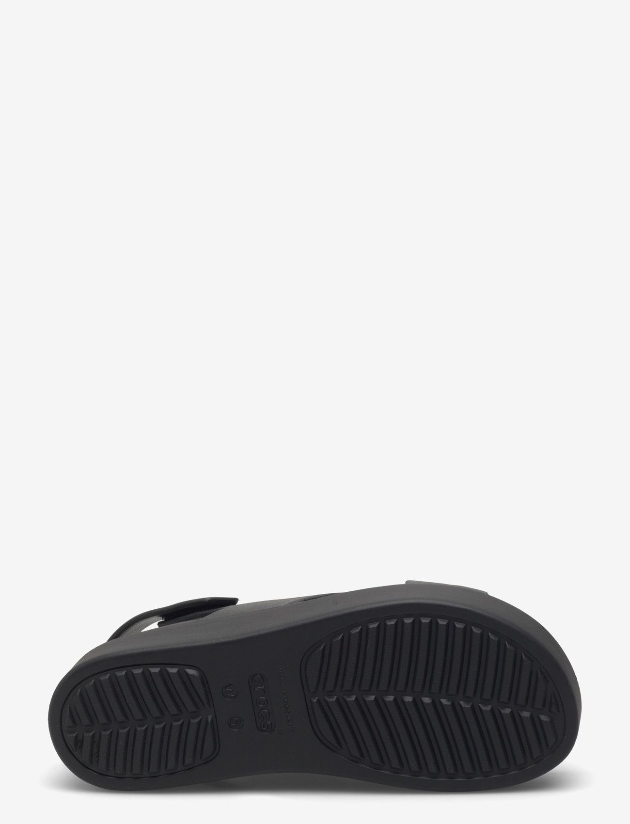Crocs - Brooklyn 4U Cross Strap Sandal - platform sandals - black - 4