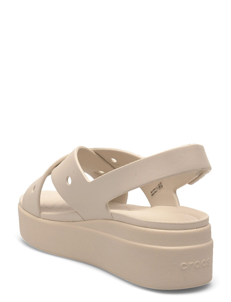 Crocs - Brooklyn 4U Cross Strap Sandal - platvorm-sandaalid - frappe - 2